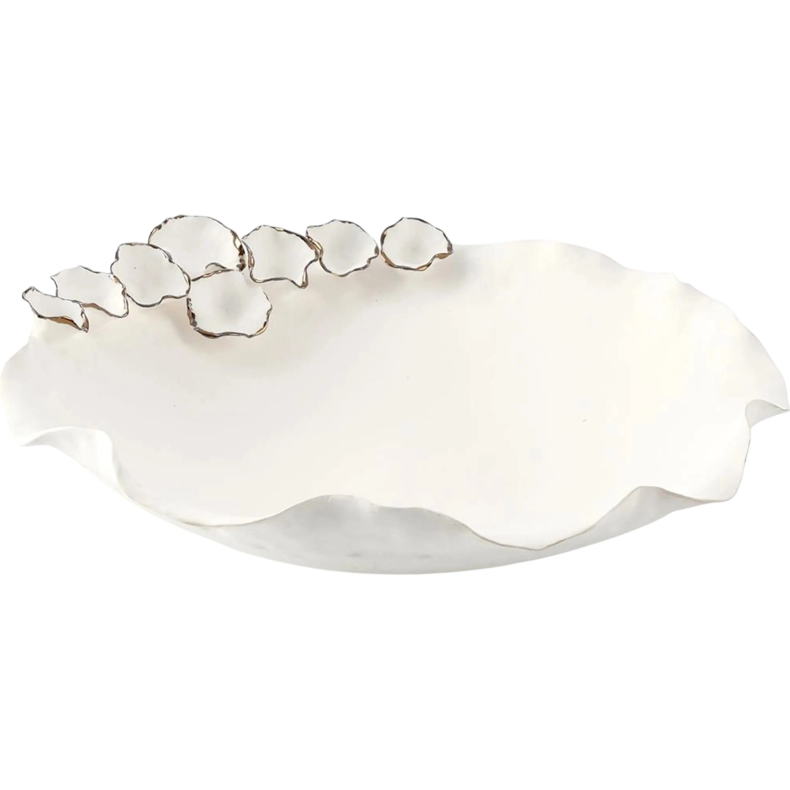 Rippling Porcelain Bowl