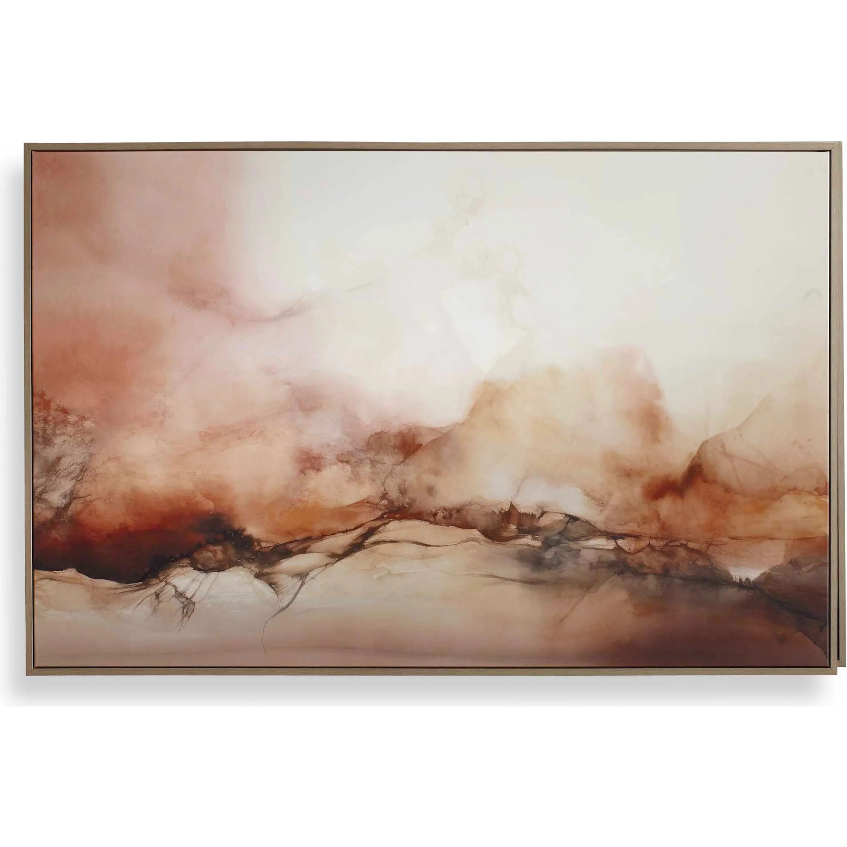 Rise Framed Modern Canvas