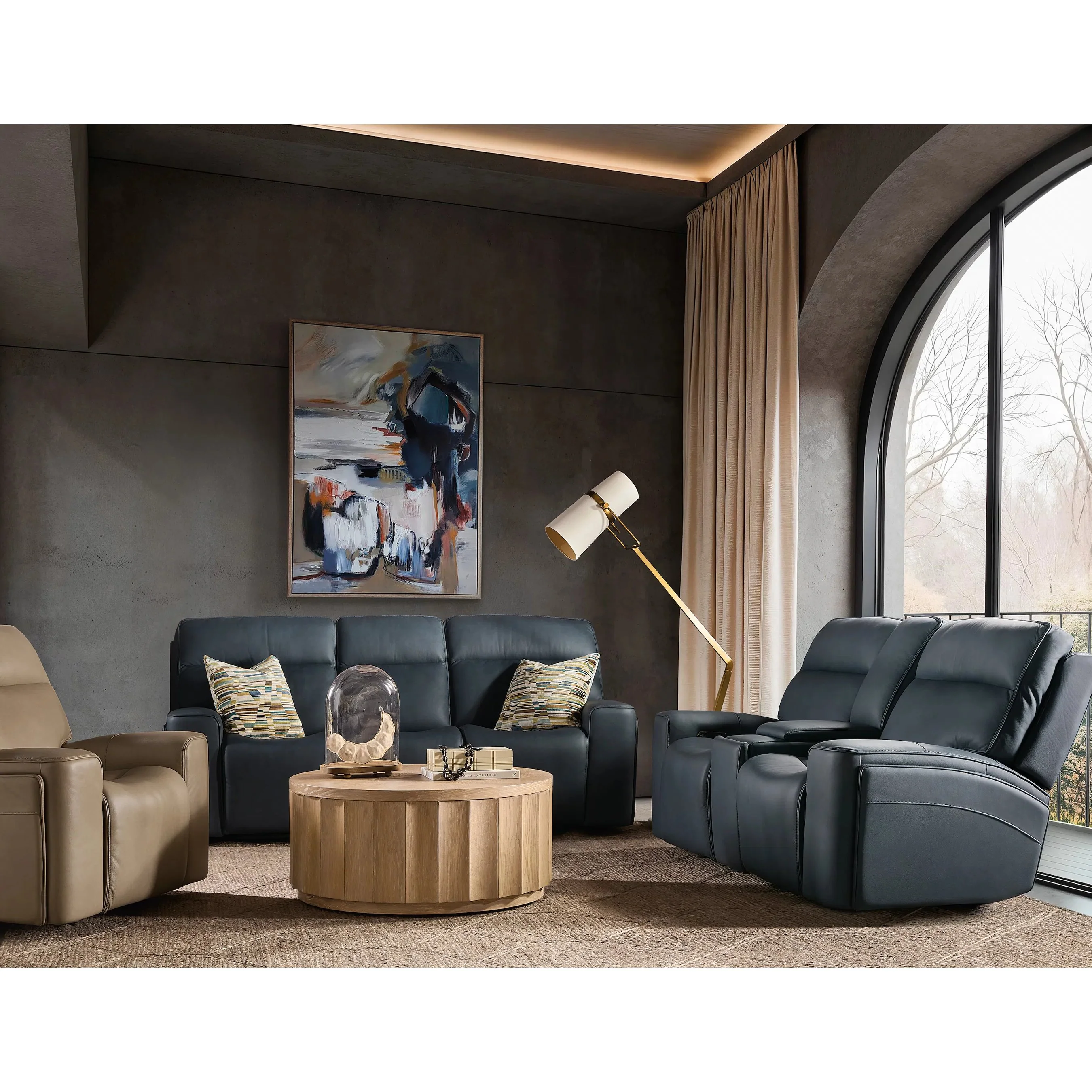 Riverton Power Sofa with Power Headrest and Lumbar - Image 6