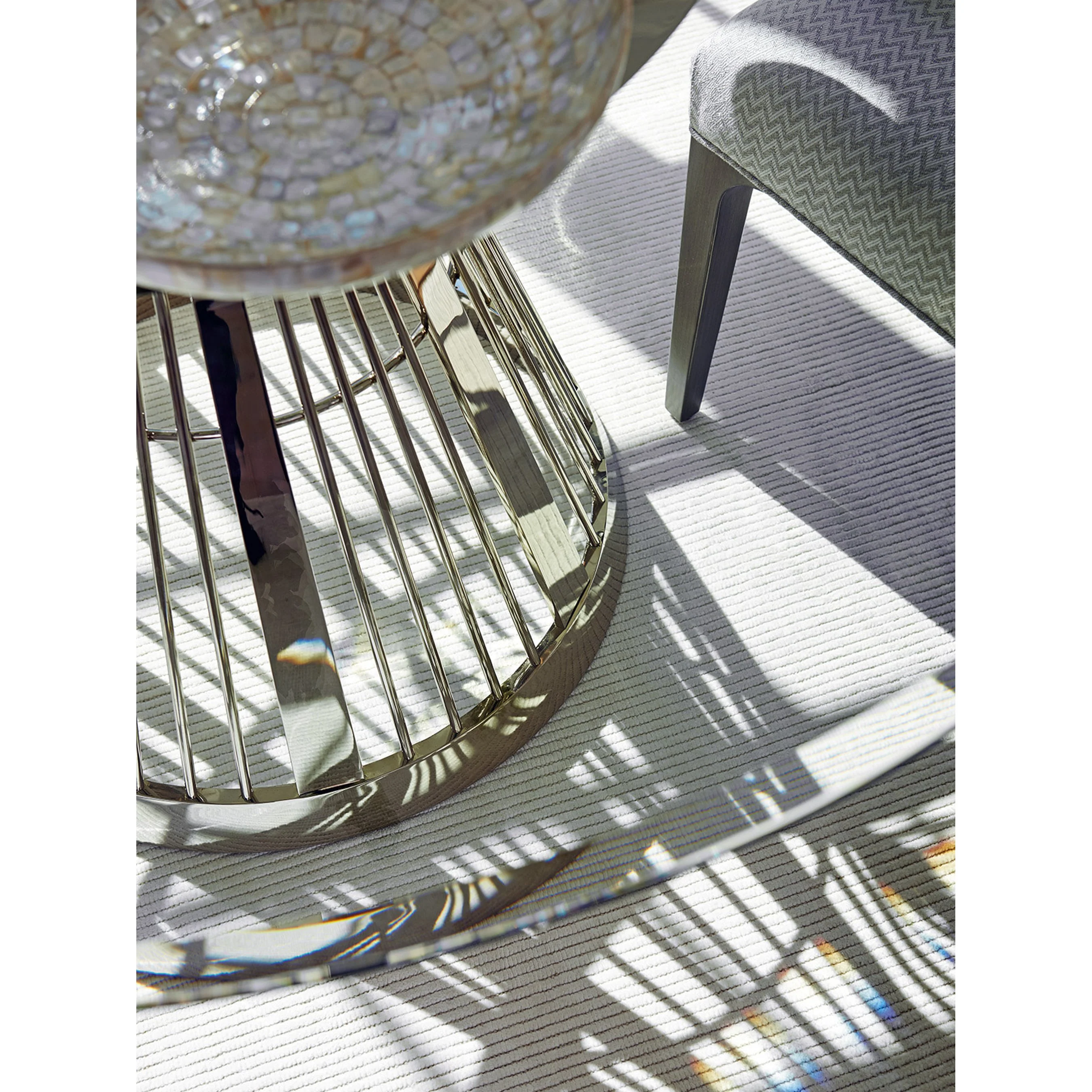 Riviera Stainless Dining Table - Image 6