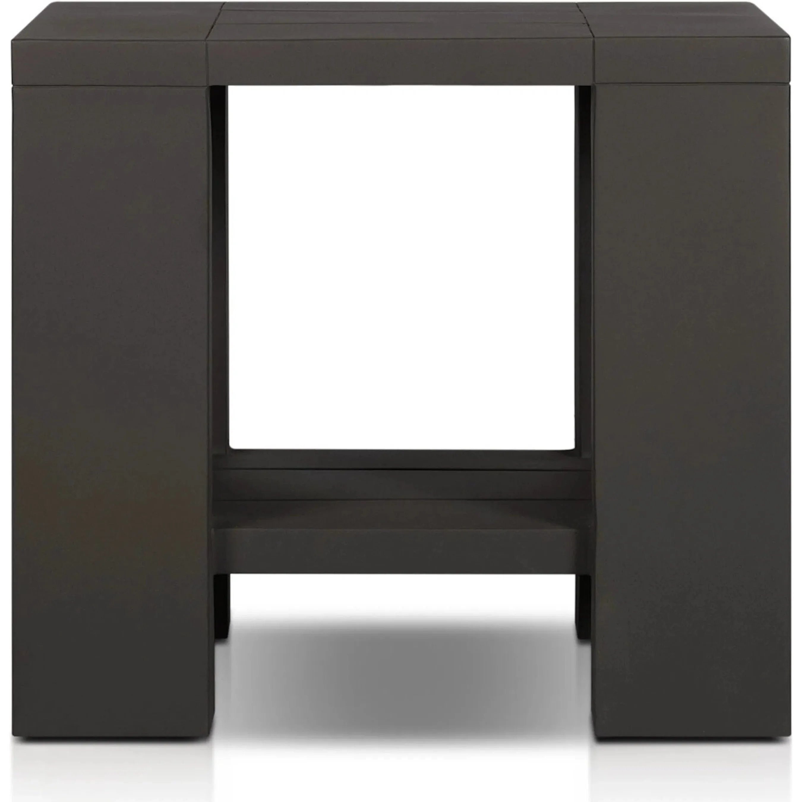Roca Outdoor Metal End Table - Image 2