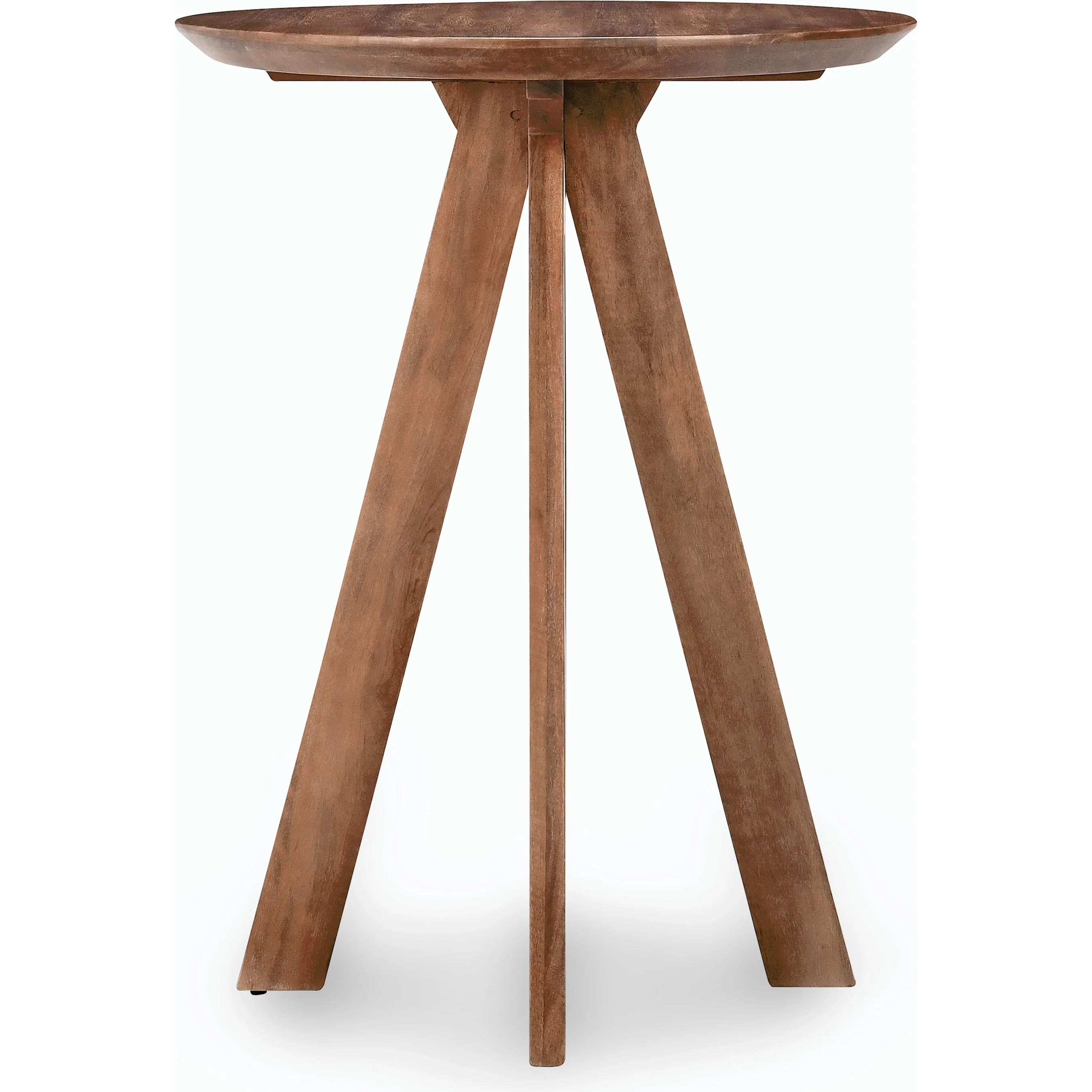 Rodrigo Round Mango Wood Bar Height Table - Image 6