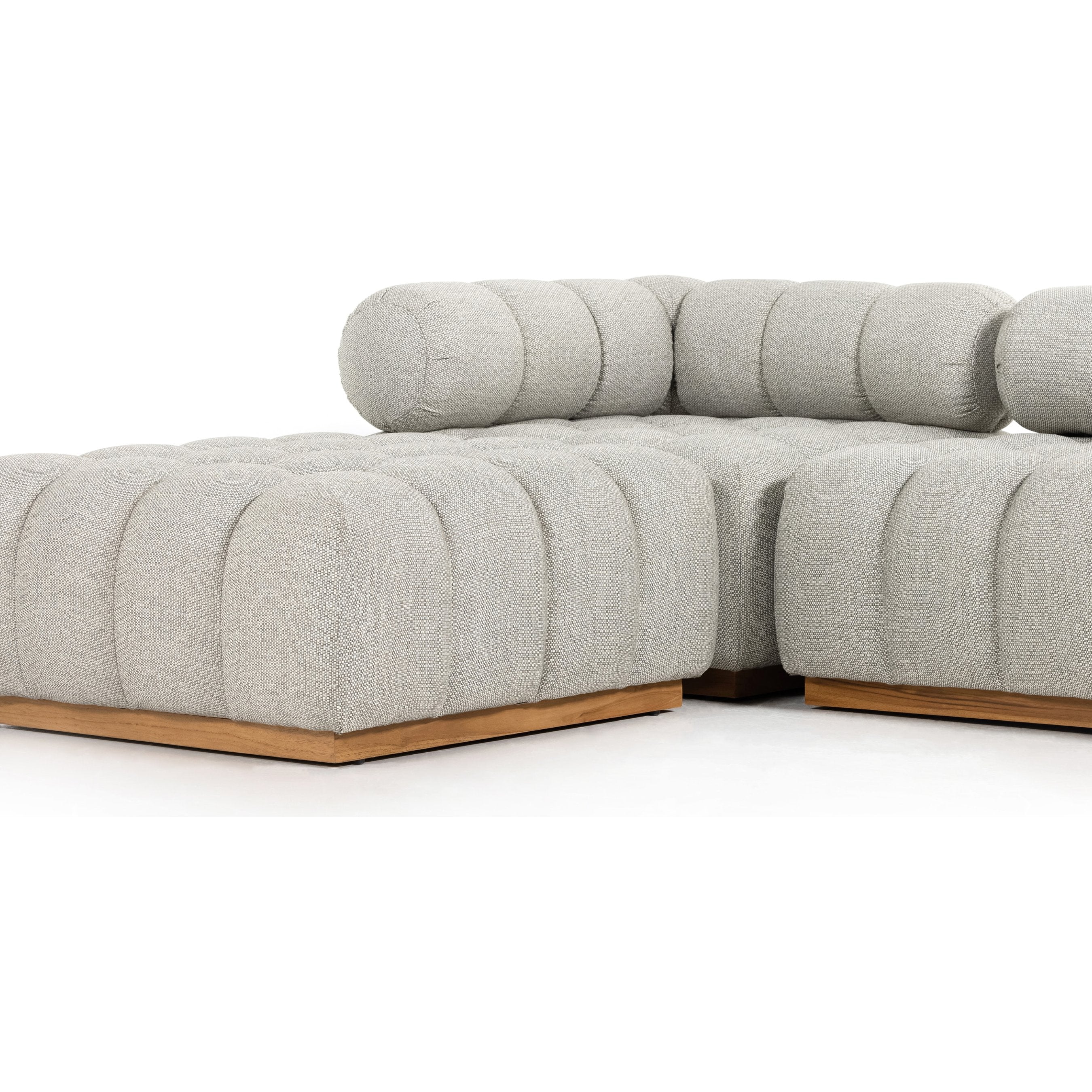Roma Outdoor 3-Piece Sectional - Image 15