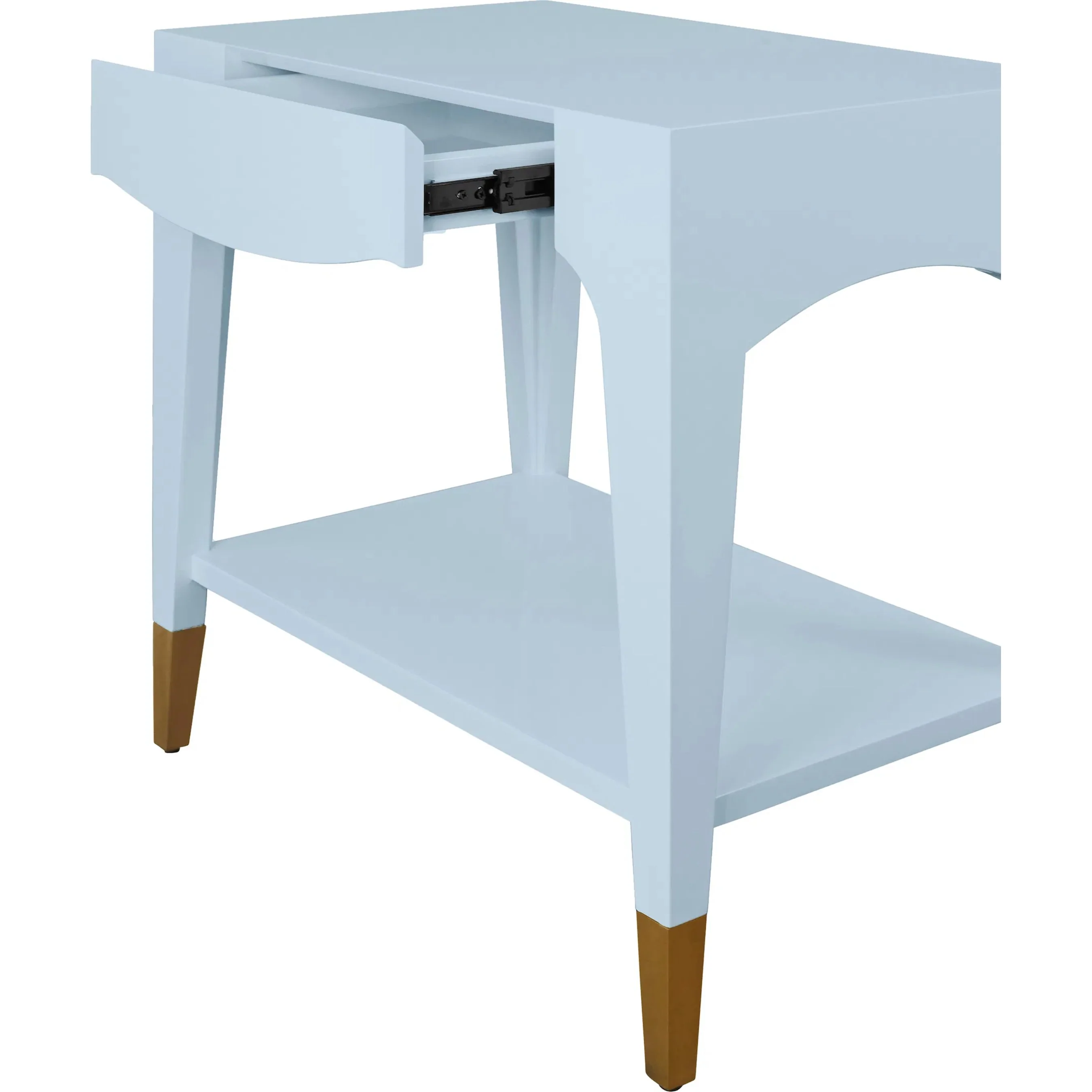 Ronny Tapered Leg One Drawer Side Table - Image 10