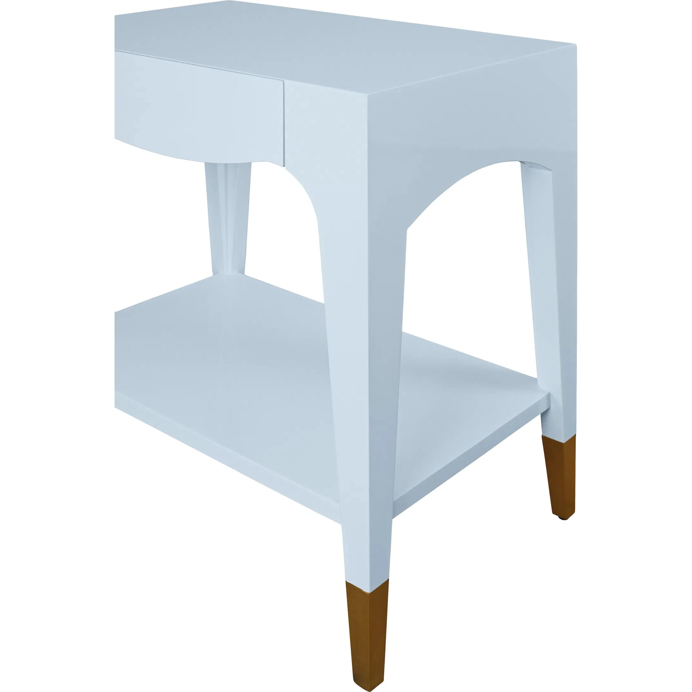 Ronny Tapered Leg One Drawer Side Table - Image 11