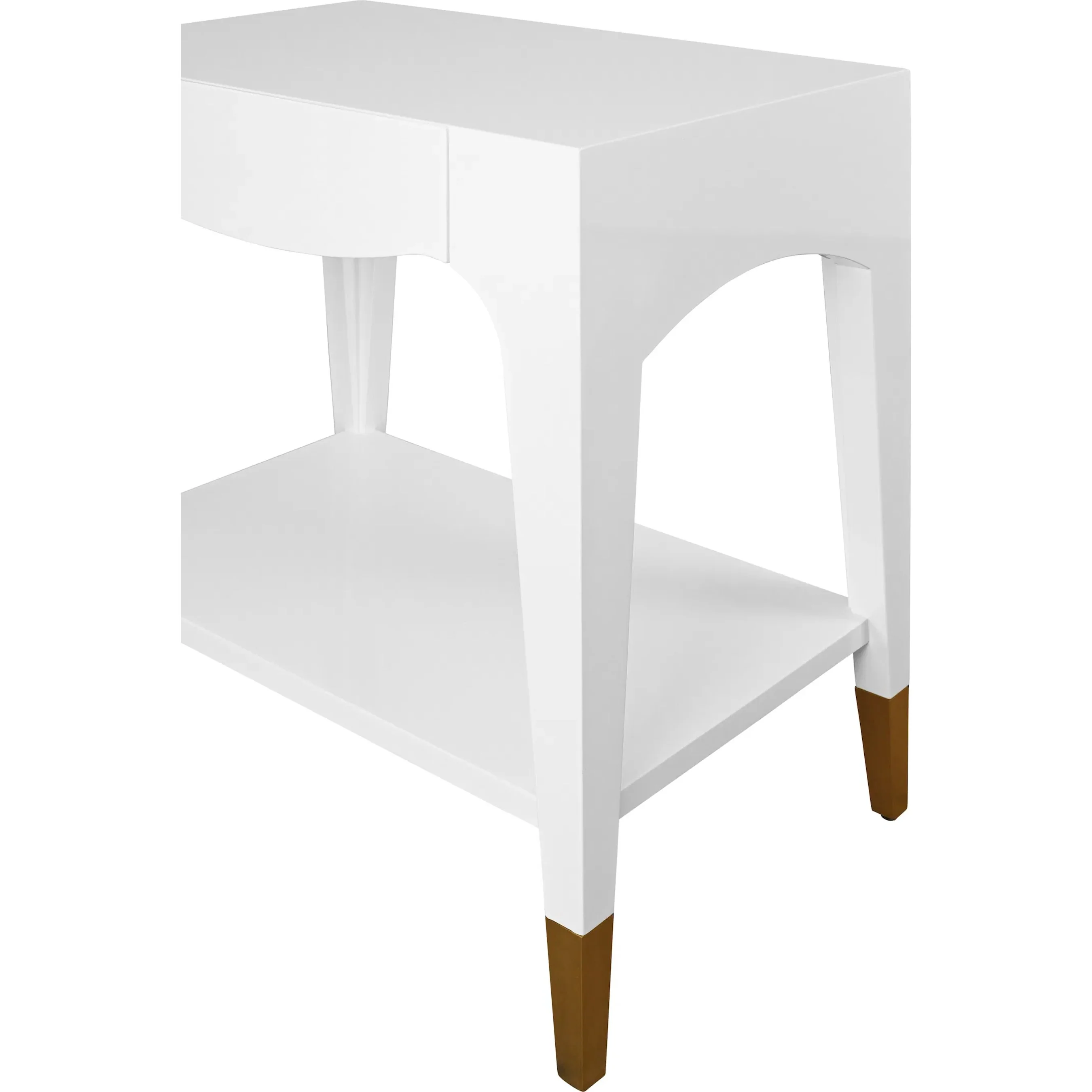 Ronny Tapered Leg One Drawer Side Table - Image 15