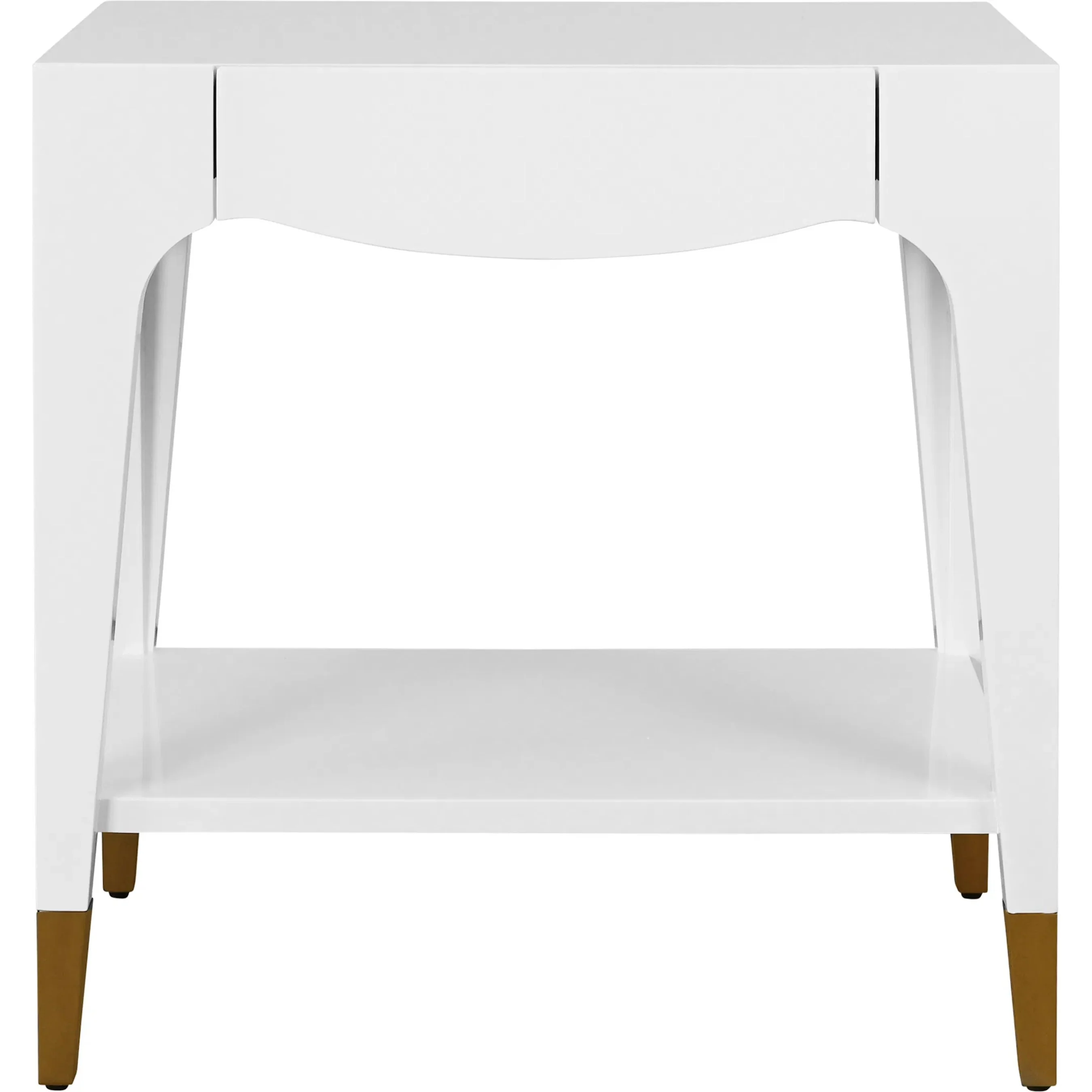 Ronny Tapered Leg One Drawer Side Table - Image 3