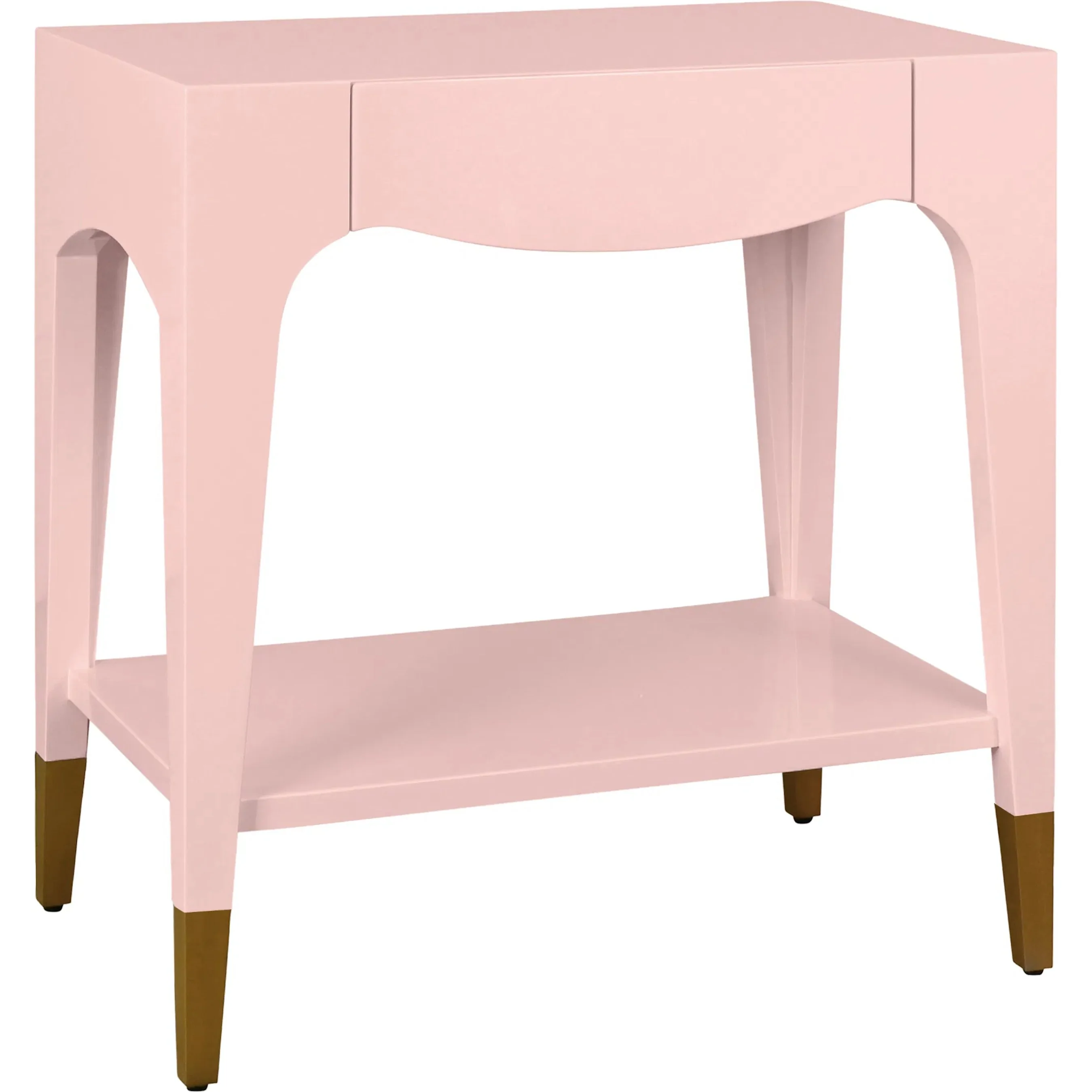 Ronny Tapered Leg One Drawer Side Table - Image 6