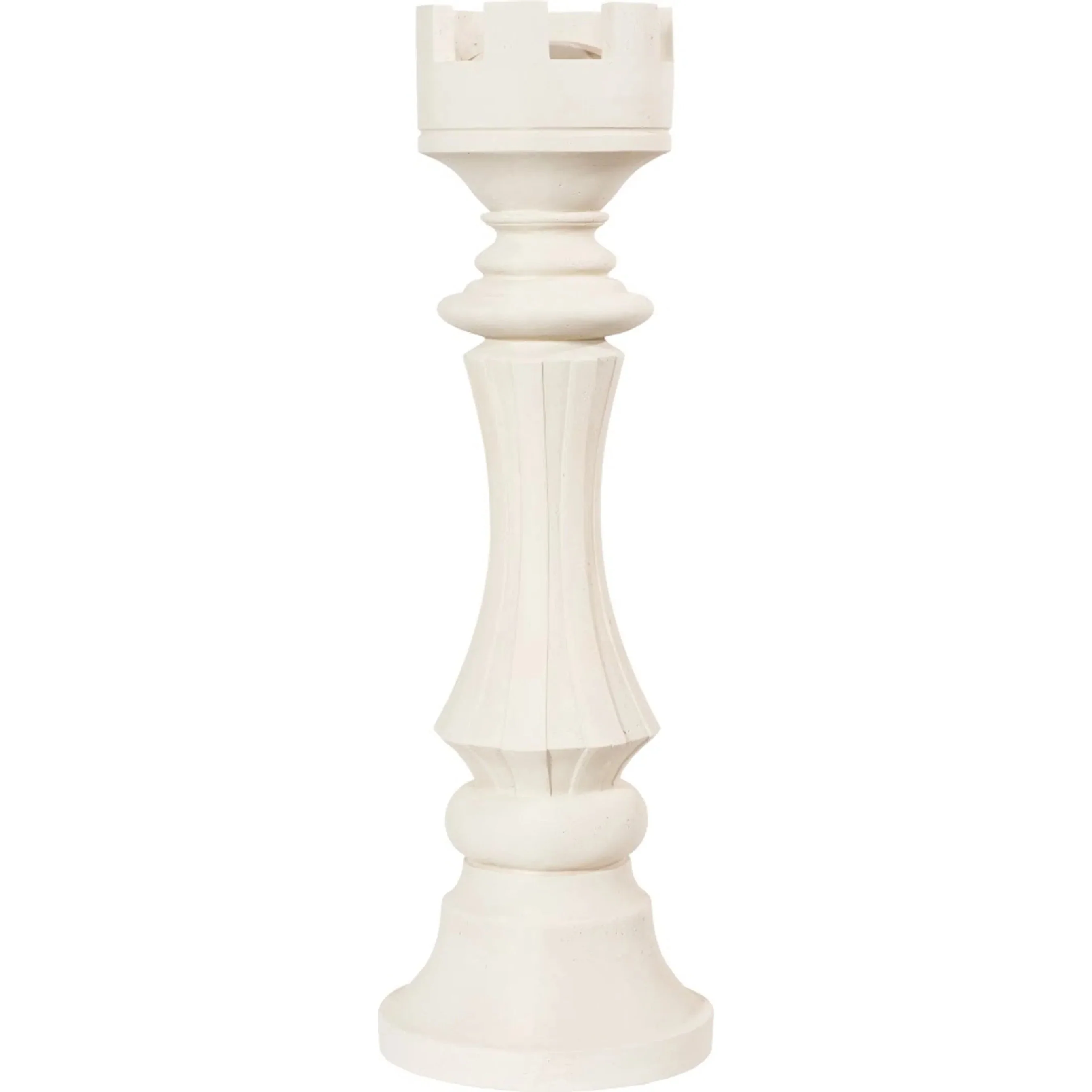 Rook Chess Sculpture Cast Stone