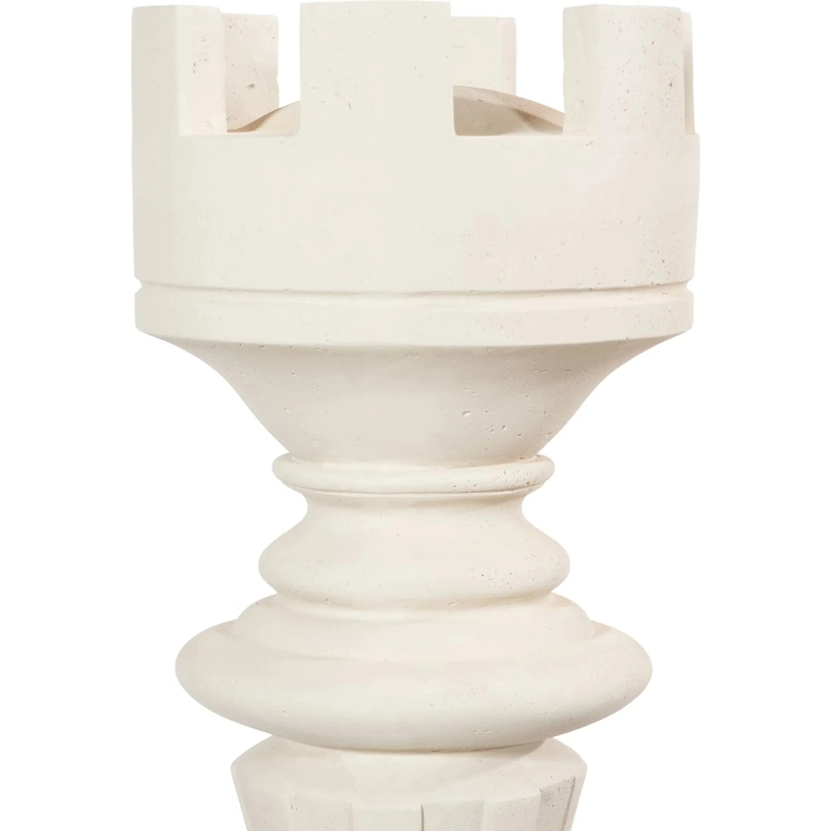 Rook Chess Sculpture Cast Stone - Image 5