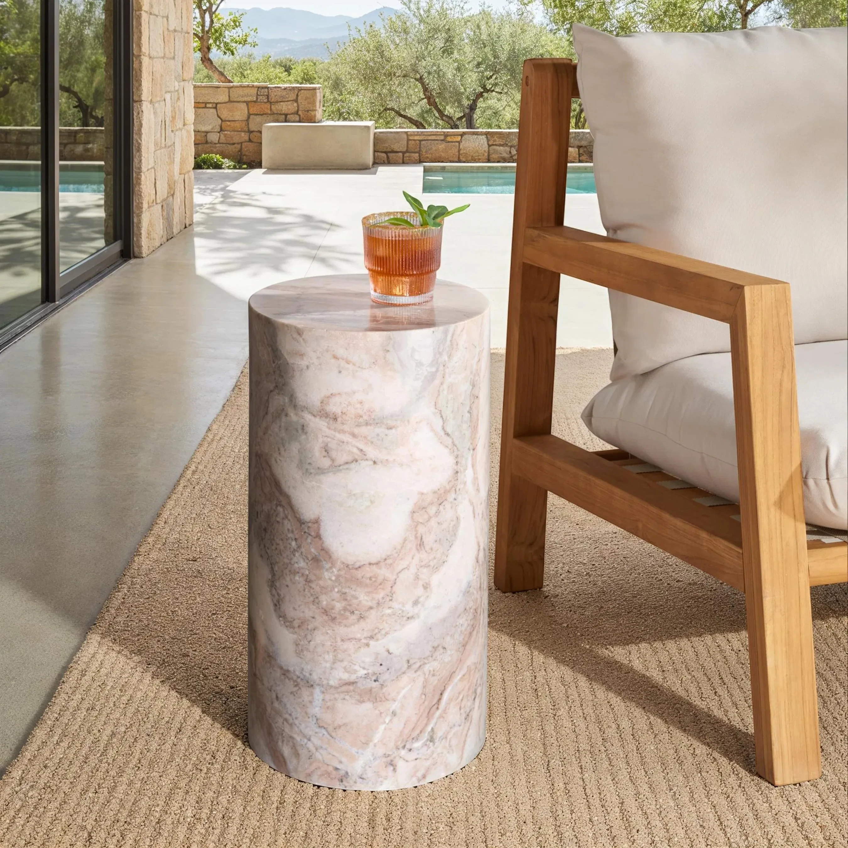 Rota Round Drink Table - Image 18
