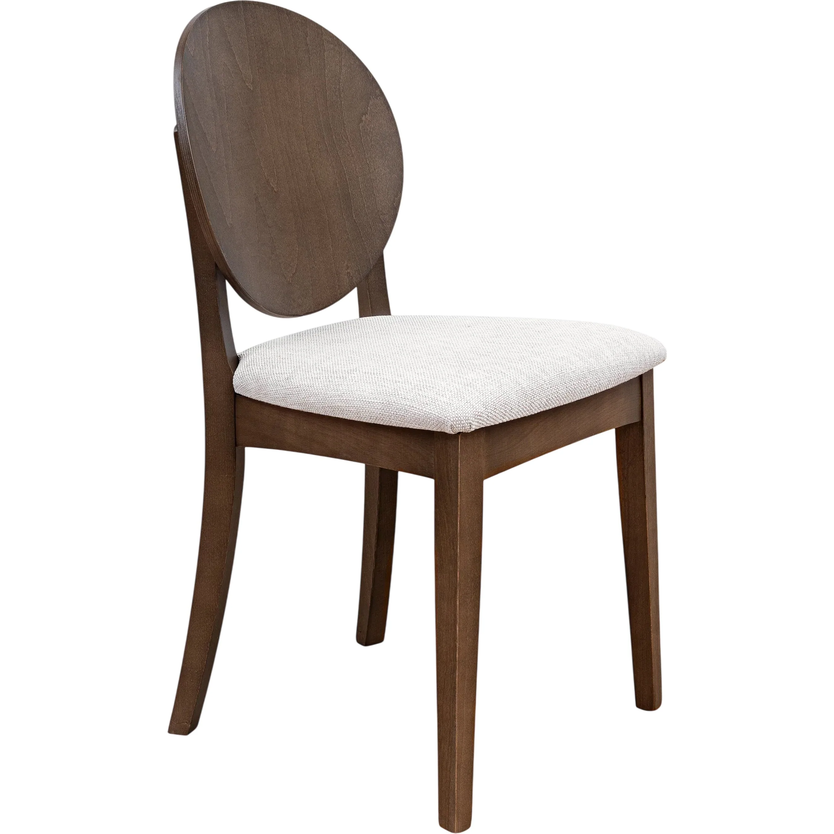 Round Back Side Chair (Set of 2)
