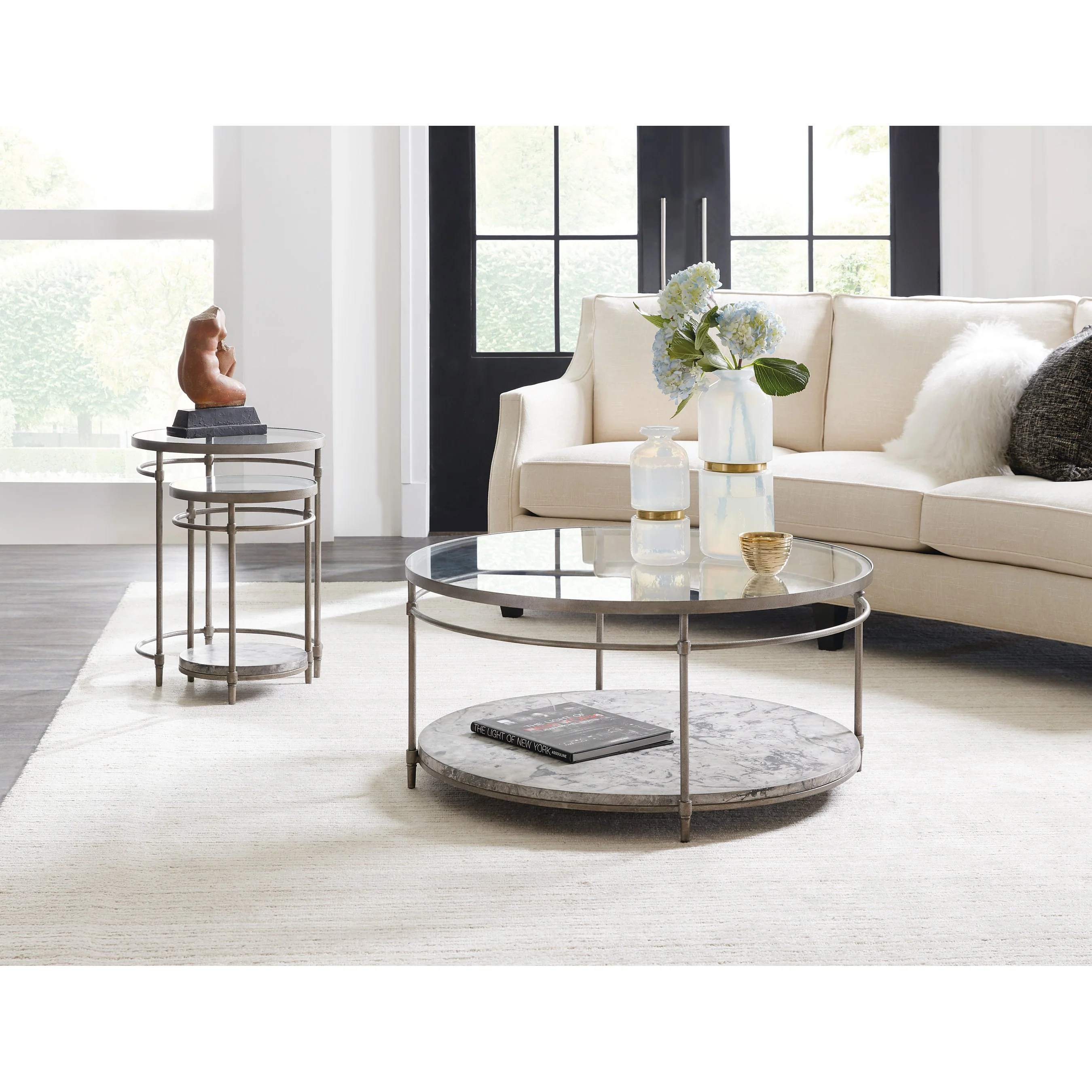Round Cocktail Table - Image 6