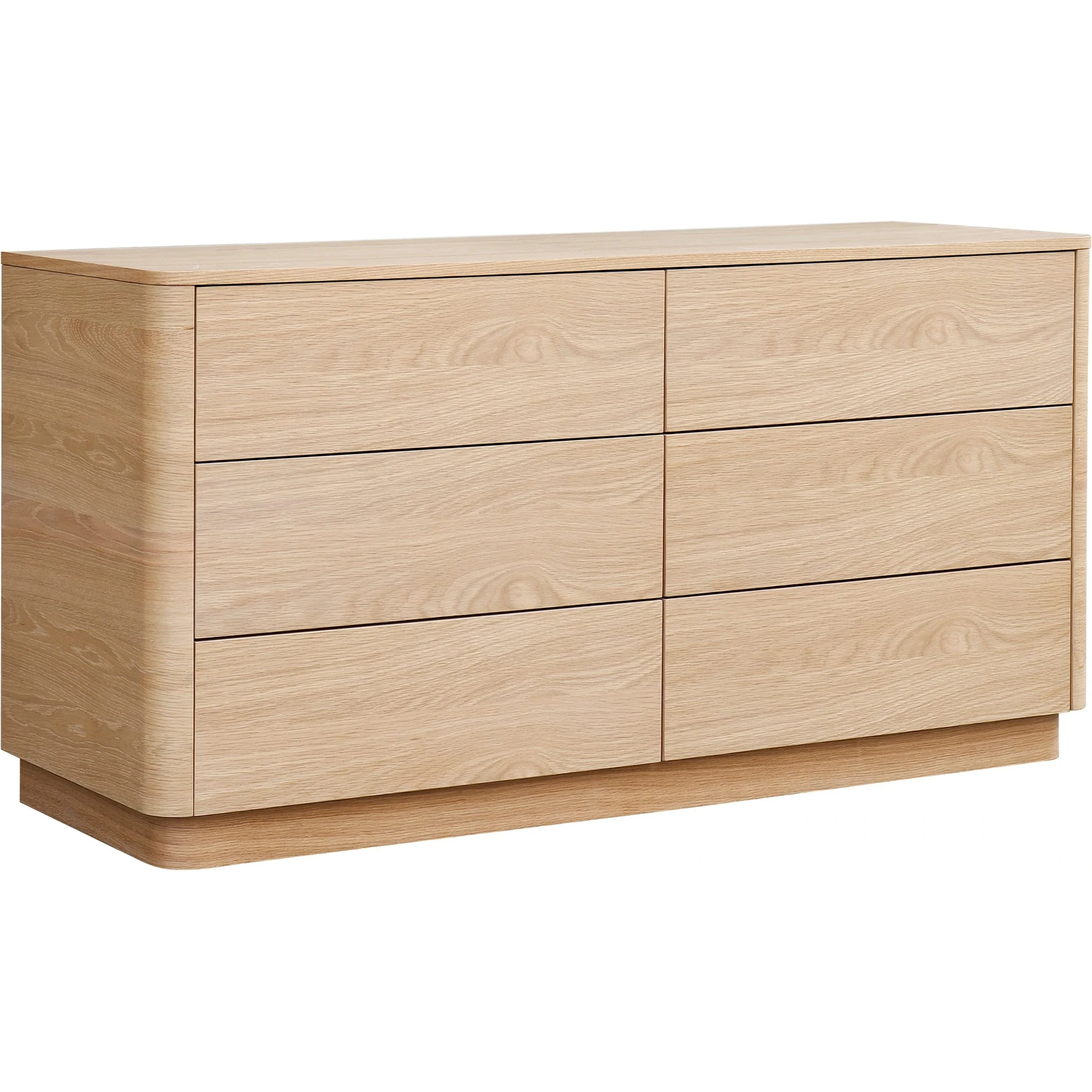 Round Off Dresser Oak