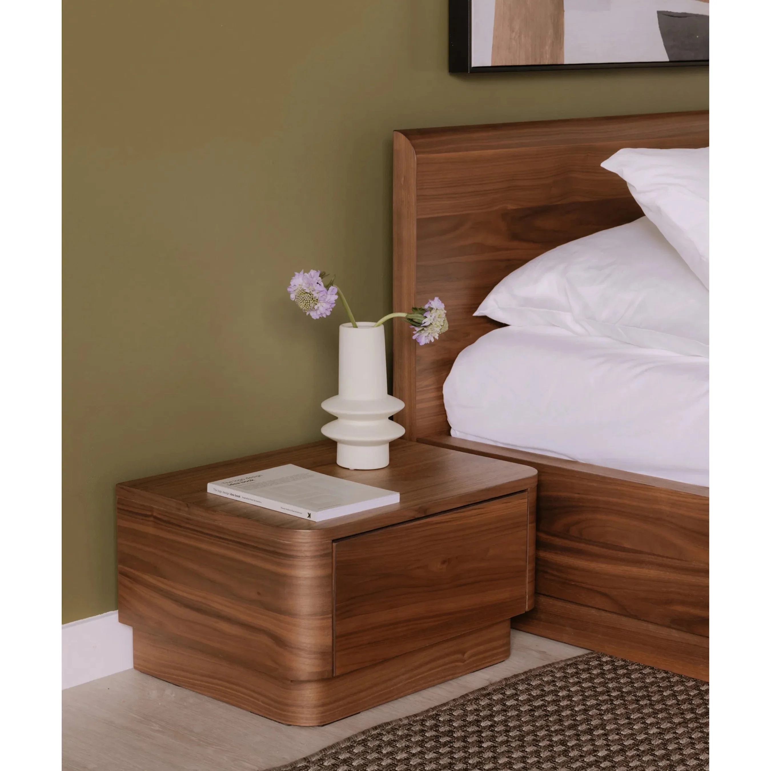 Round Off Small Nightstand - Image 3