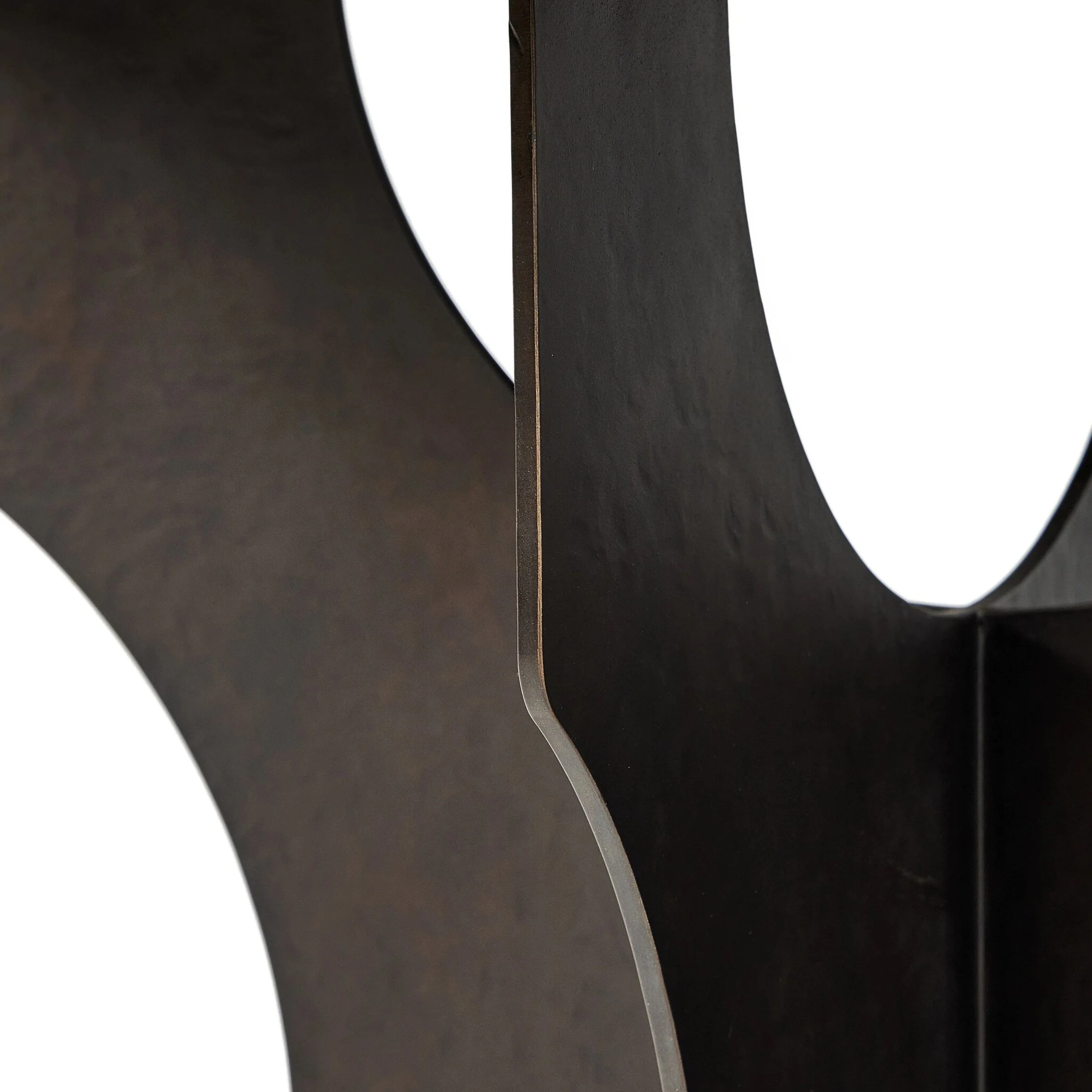 Round Side Table in Solid Iron - Image 7