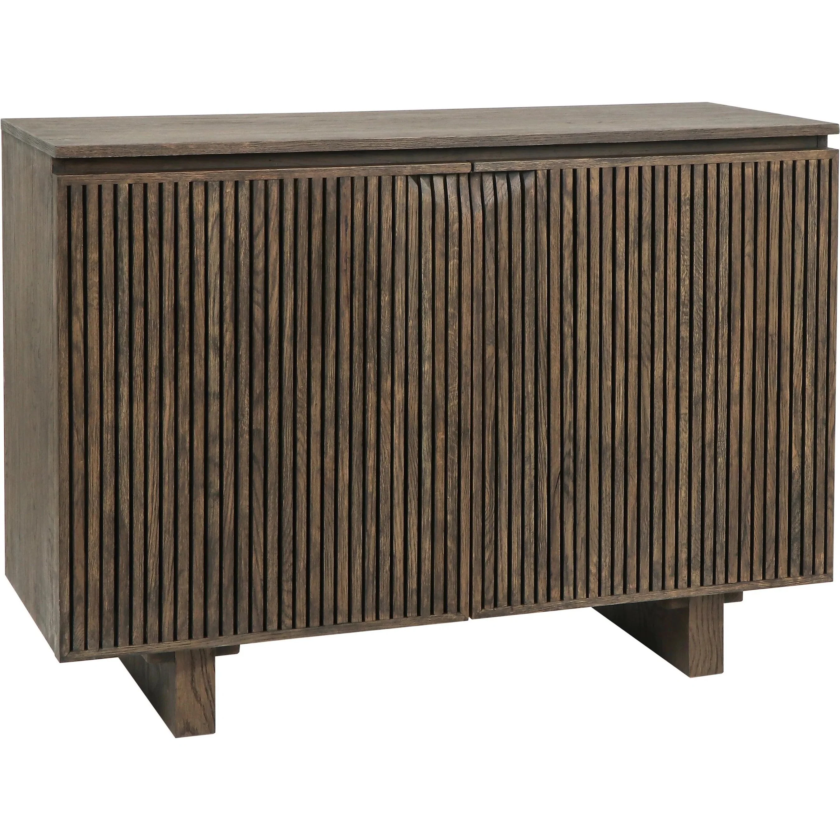Roya Oak Wood 2-Door Sideboard Buffet