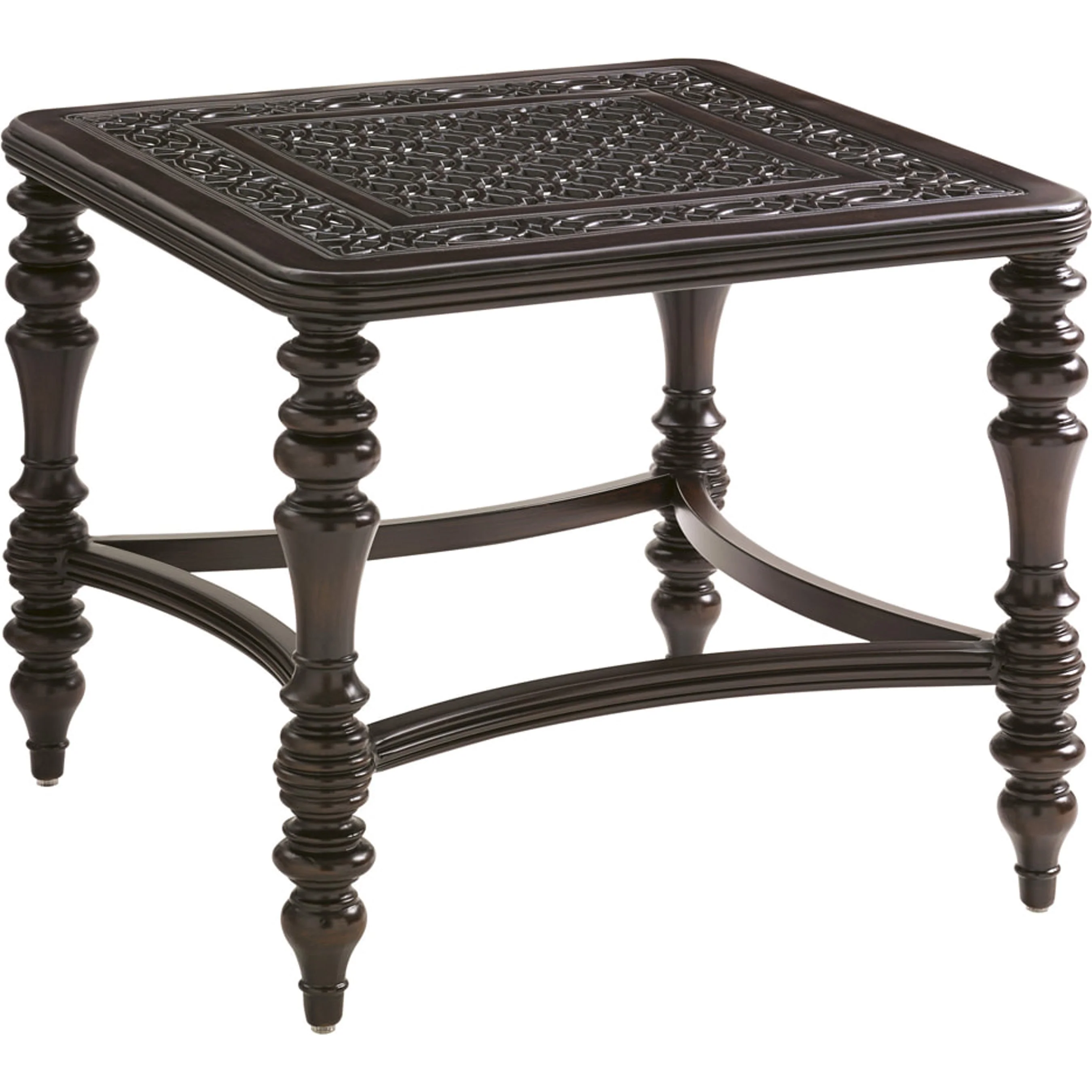 Royal Kahala Black Sands Square End Table