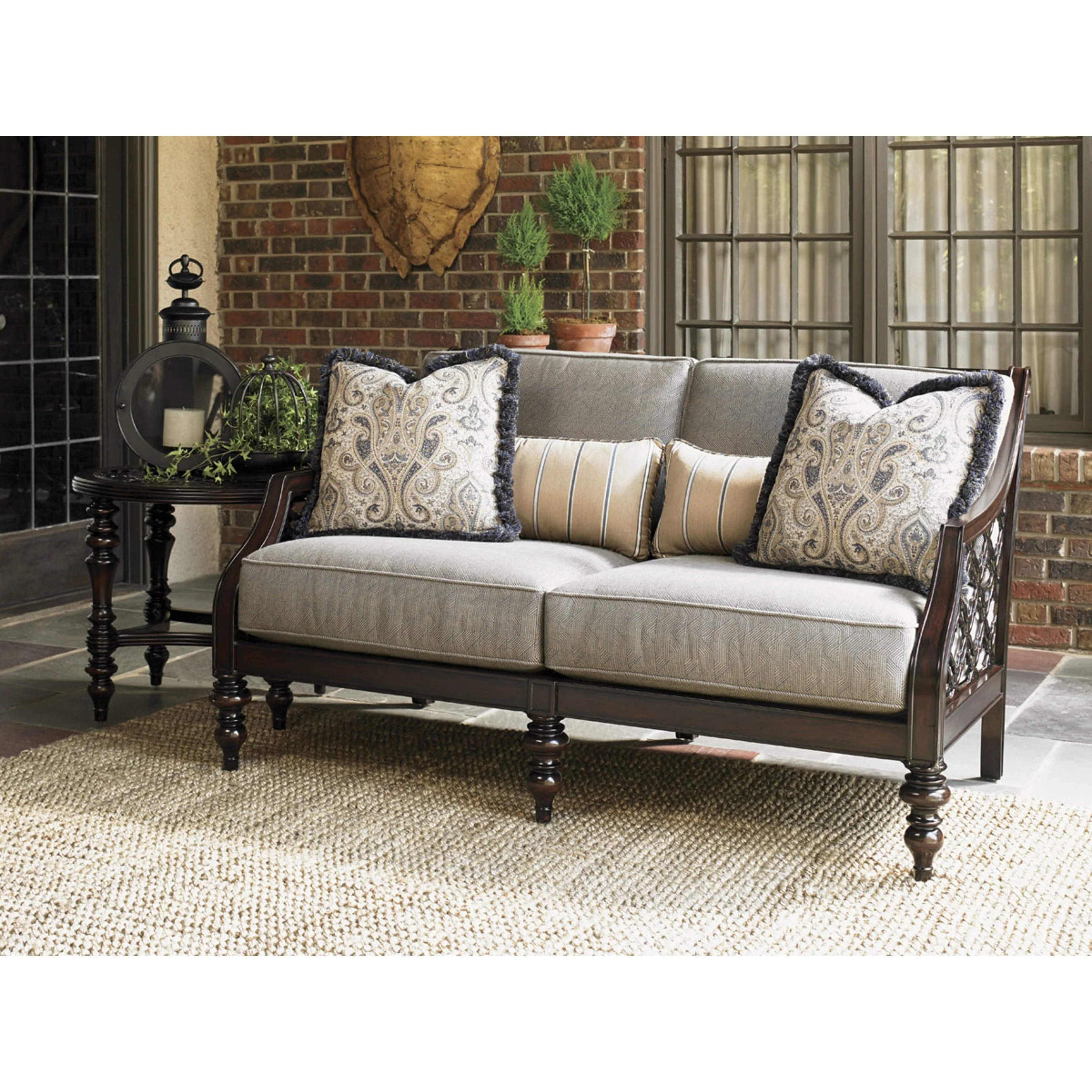 Royal Kahala Black Sands Square End Table - Image 5