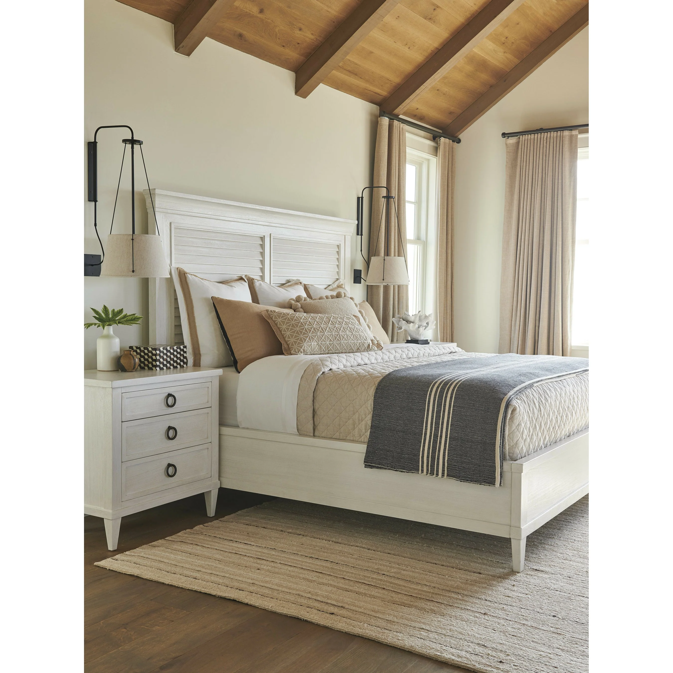 Royal Palm Louvered Headboard - Image 4
