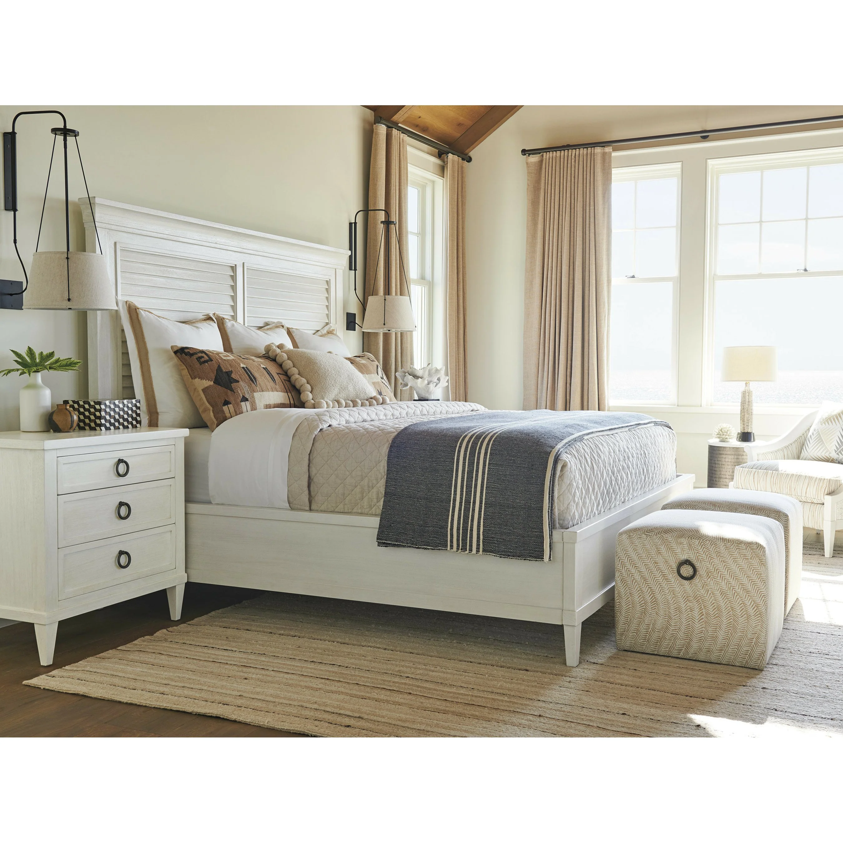 Royal Palm Louvered Headboard - Image 5