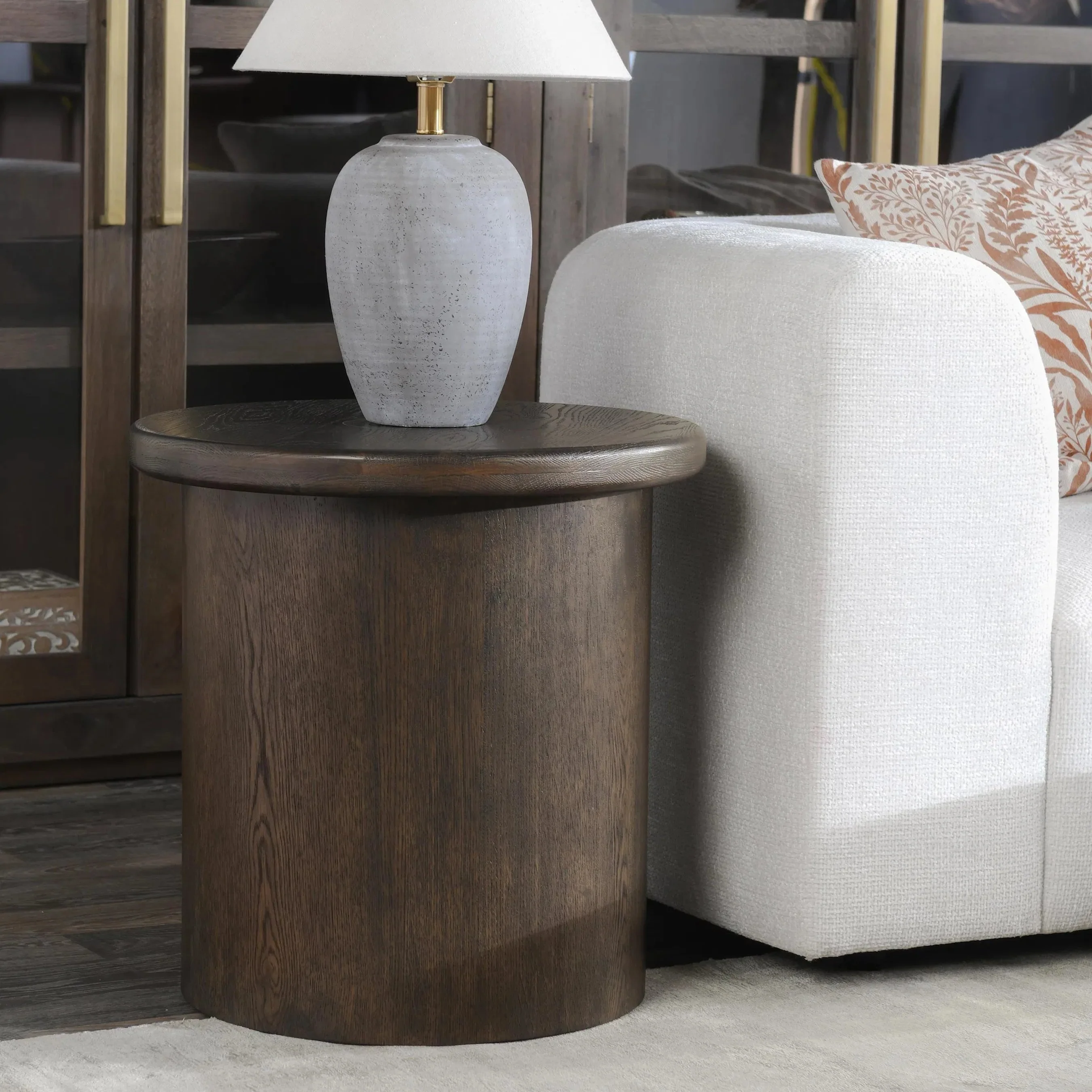 Runa 22" Wood End Table - Image 5