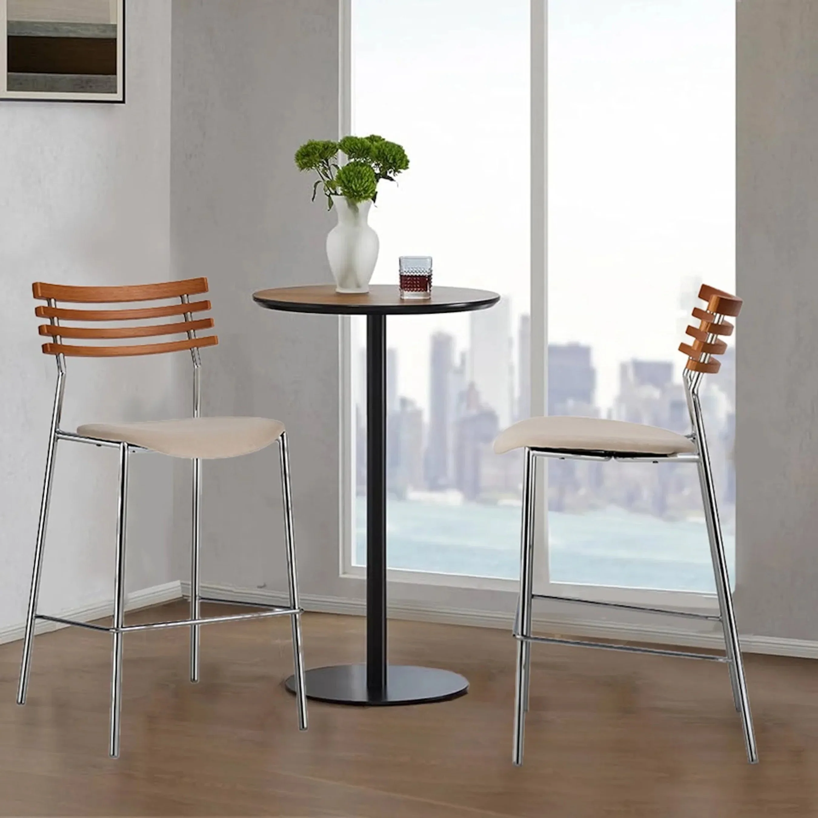 Saga Bar Stool (Set of 2) - Image 5
