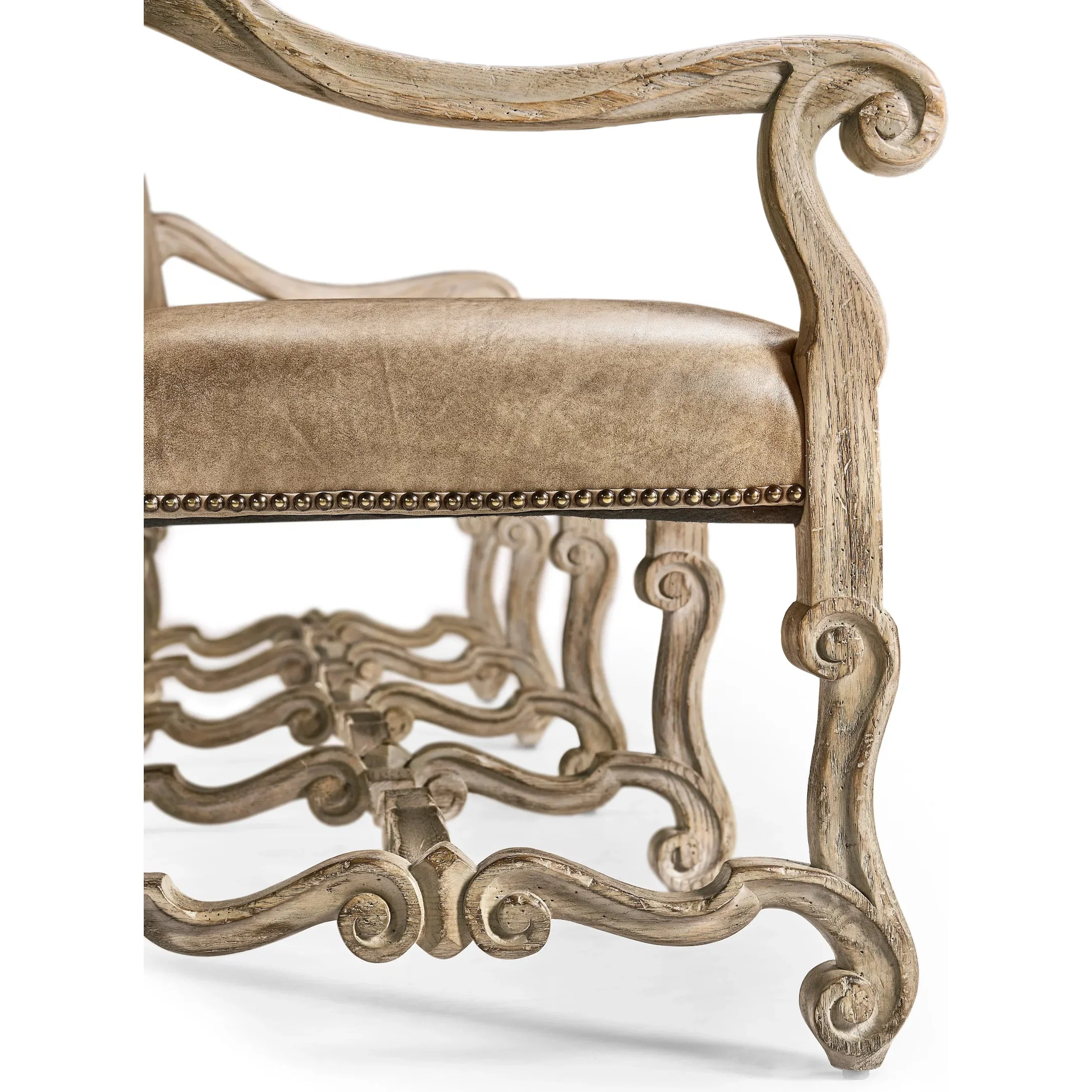 Sagehill Leather Banquette Bench - Image 6