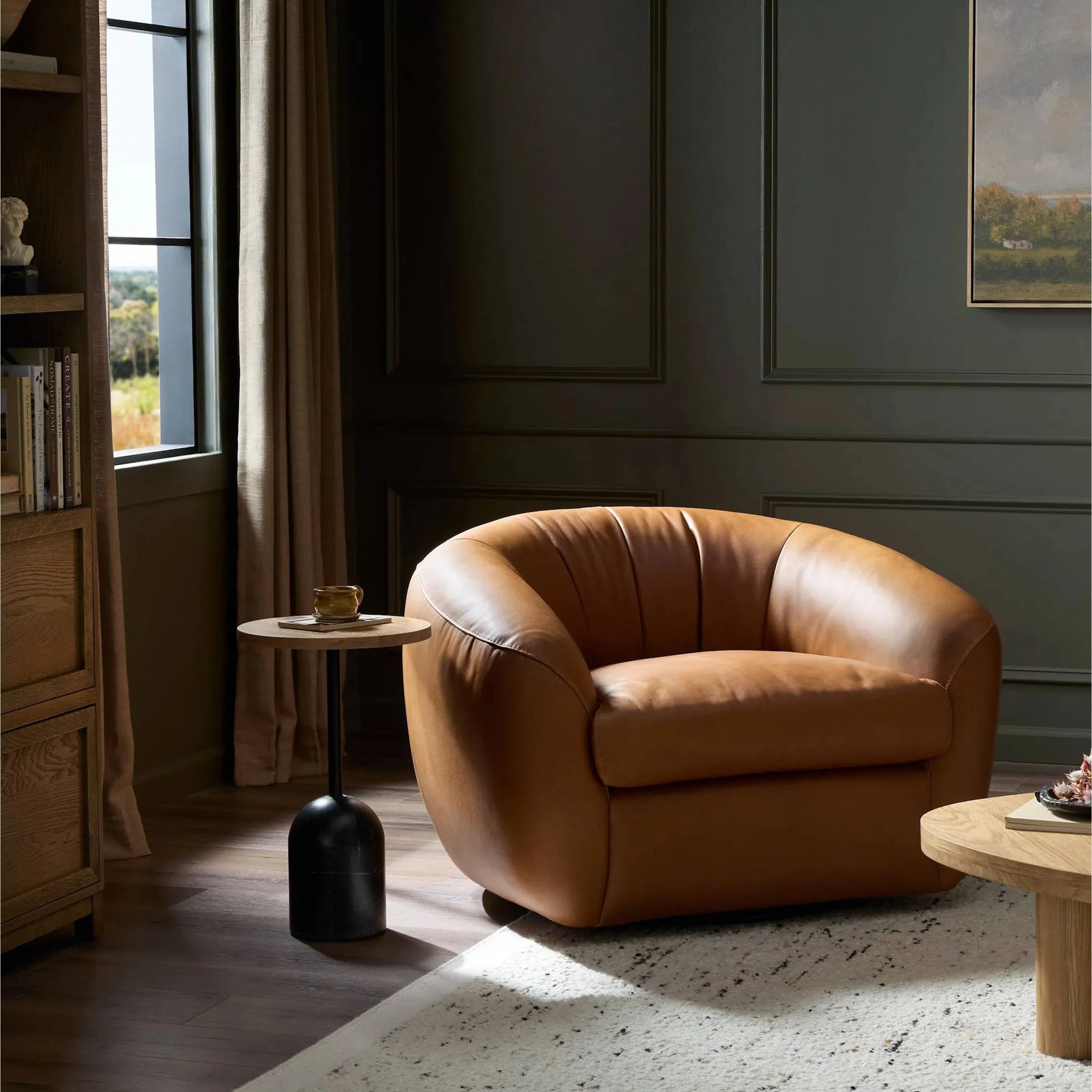 Saldana Swivel Chair - Image 11