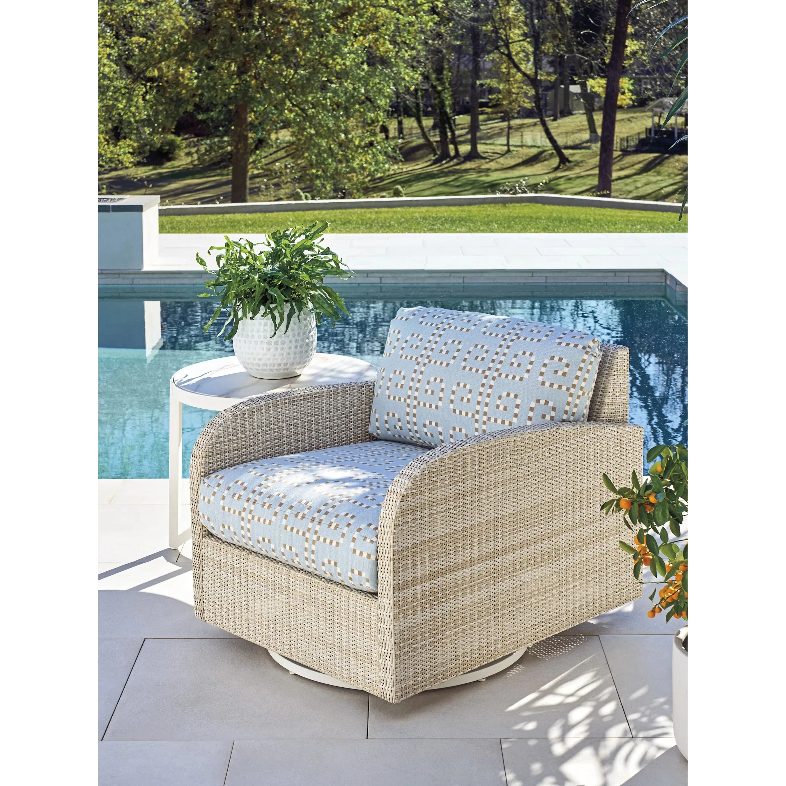 Sand Dune Round End Table - Image 4