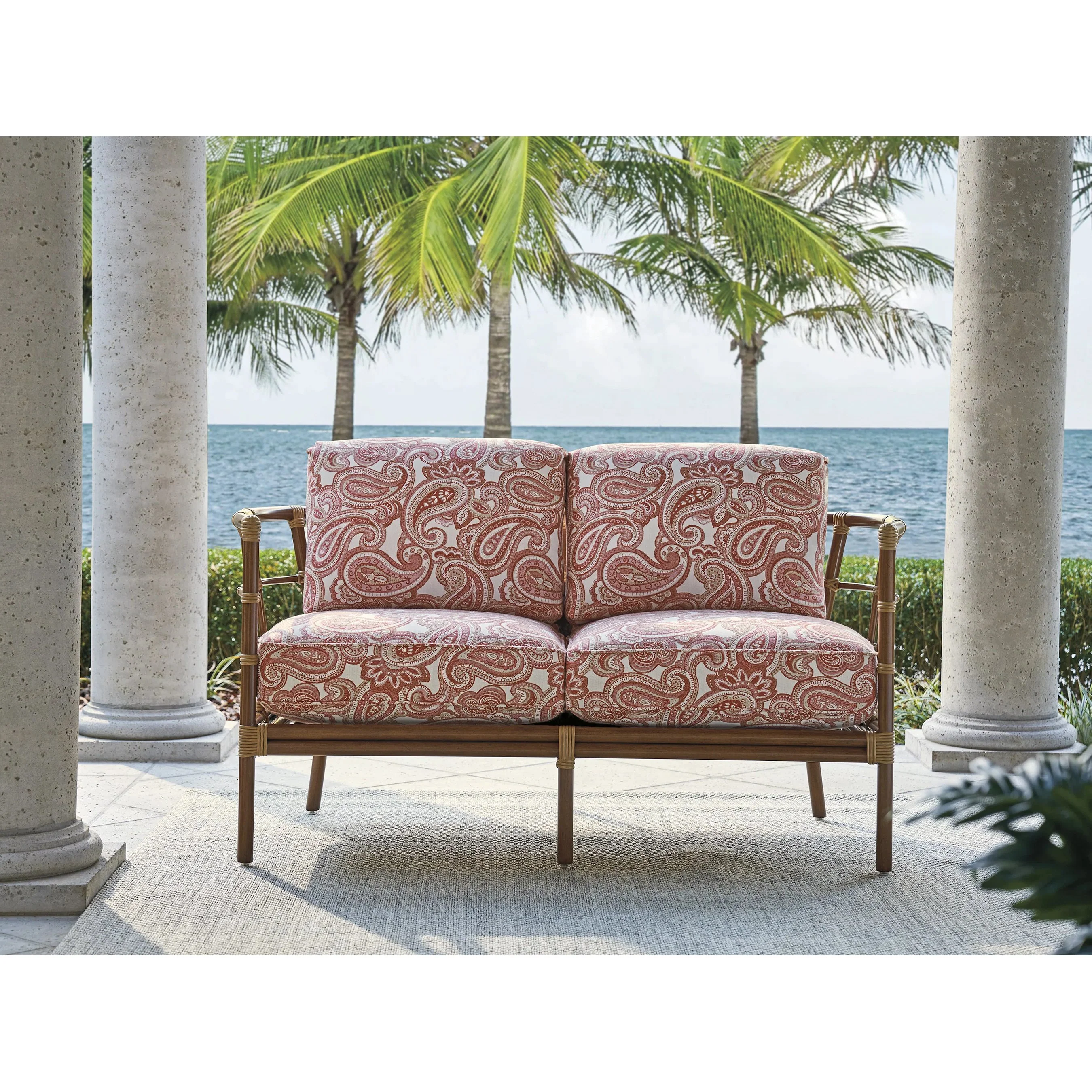 Sandpiper Bay Outdoor Love Seat - Image 3