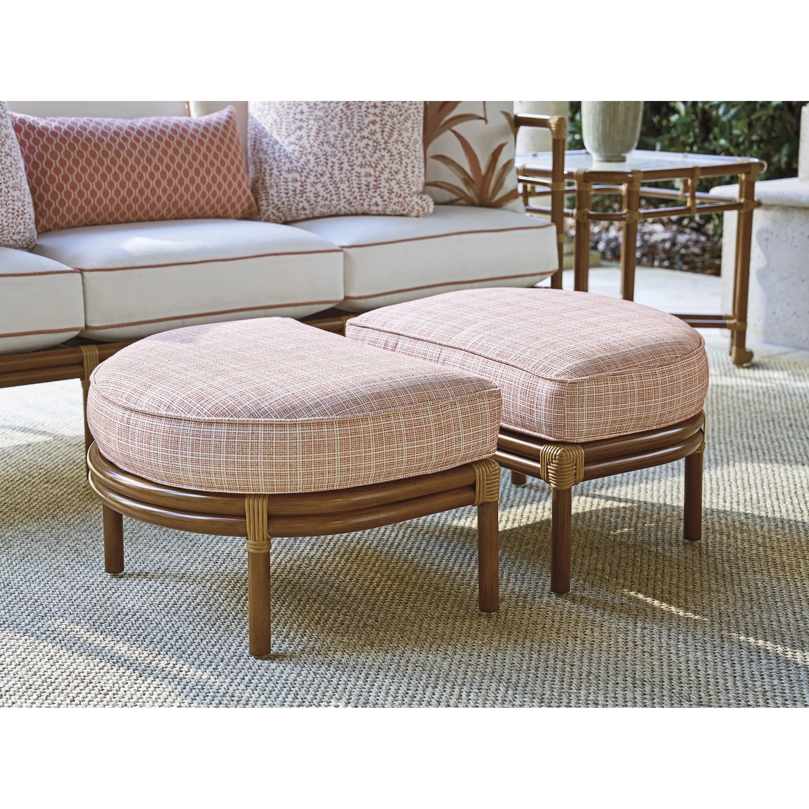 Sandpiper Bay Outdoor Ottoman - Image 2