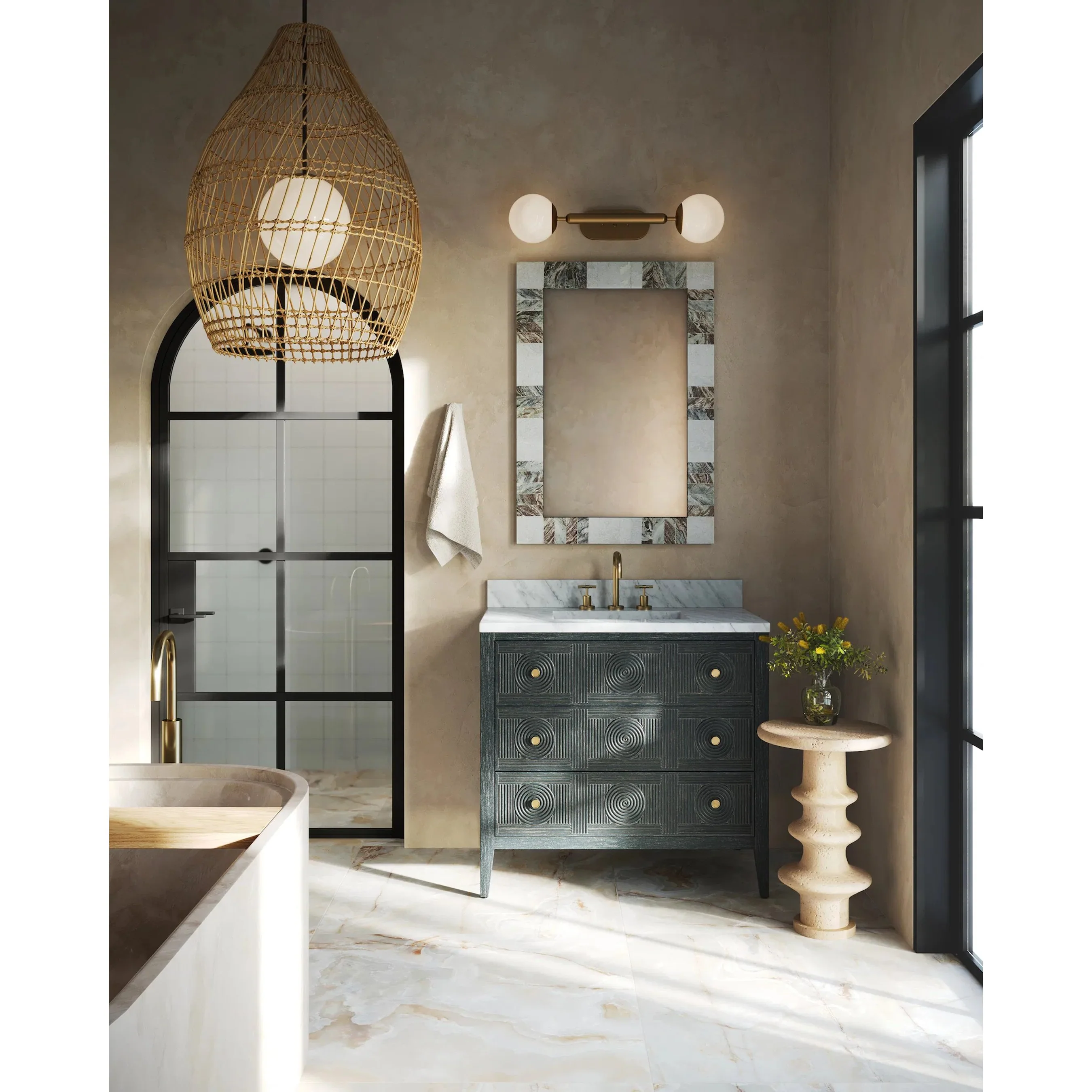 Santos 36" Vanity with Undermount Sink - Image 9