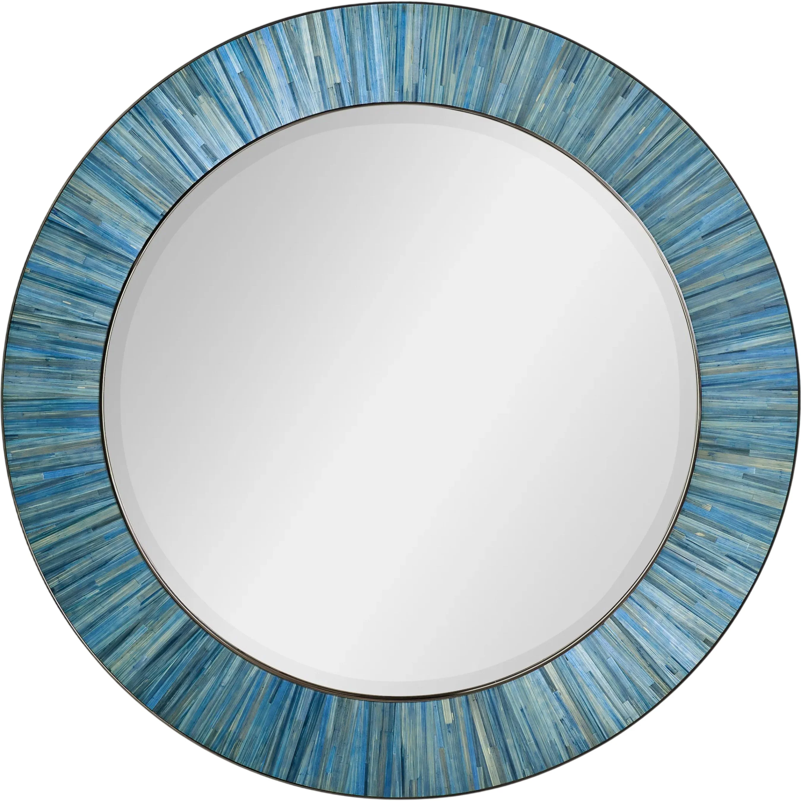 Sapphire Round Wall Mirror