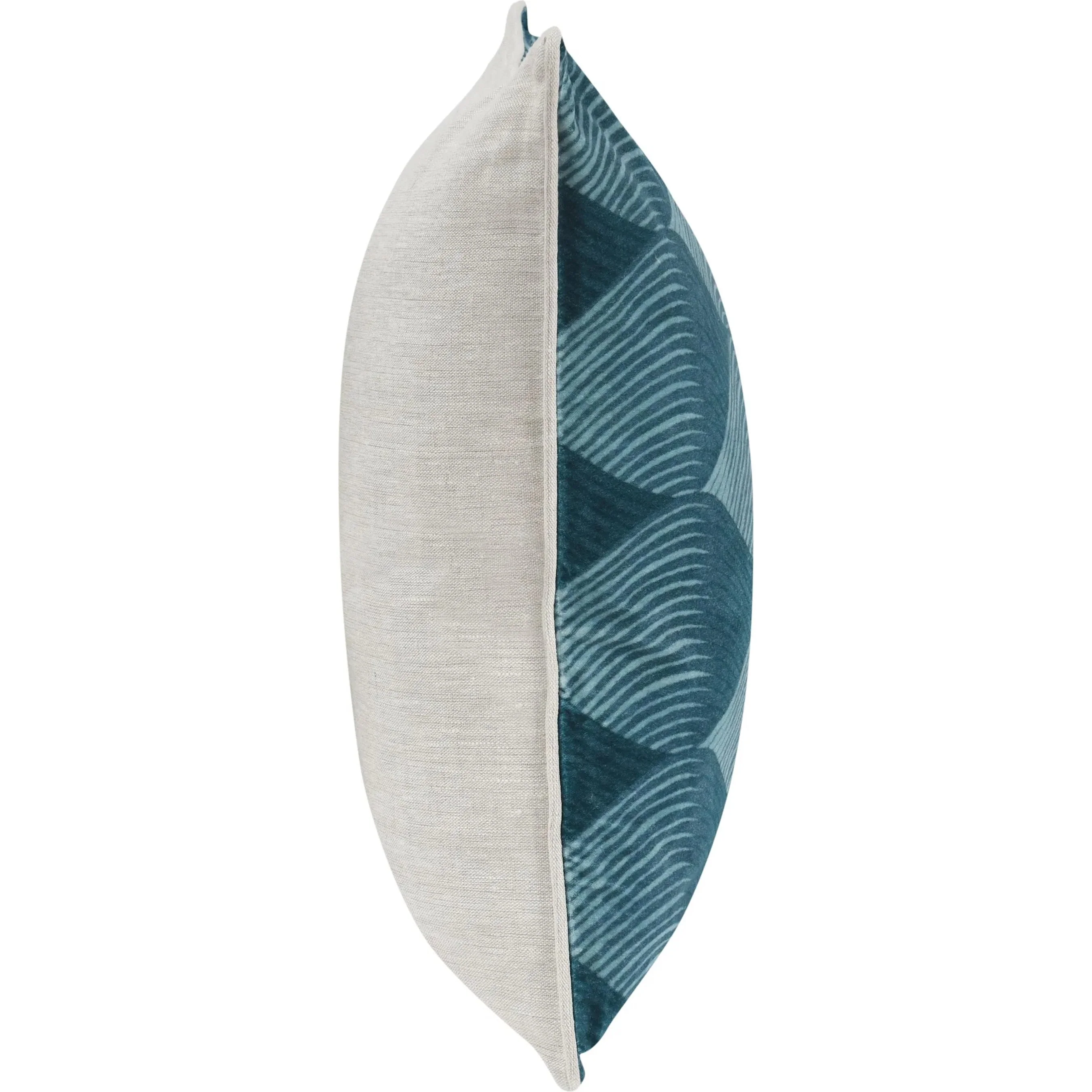 Scala Cotton Velvet Throw Pillow - Image 4