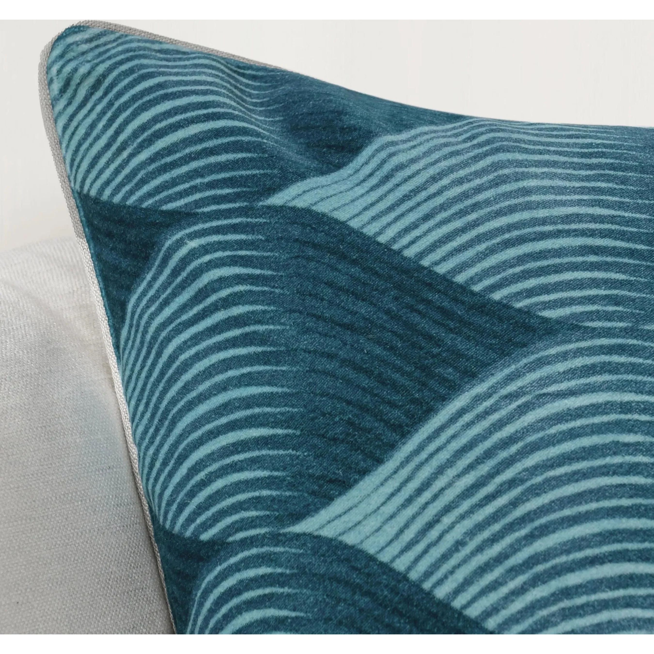 Scala Cotton Velvet Throw Pillow - Image 5