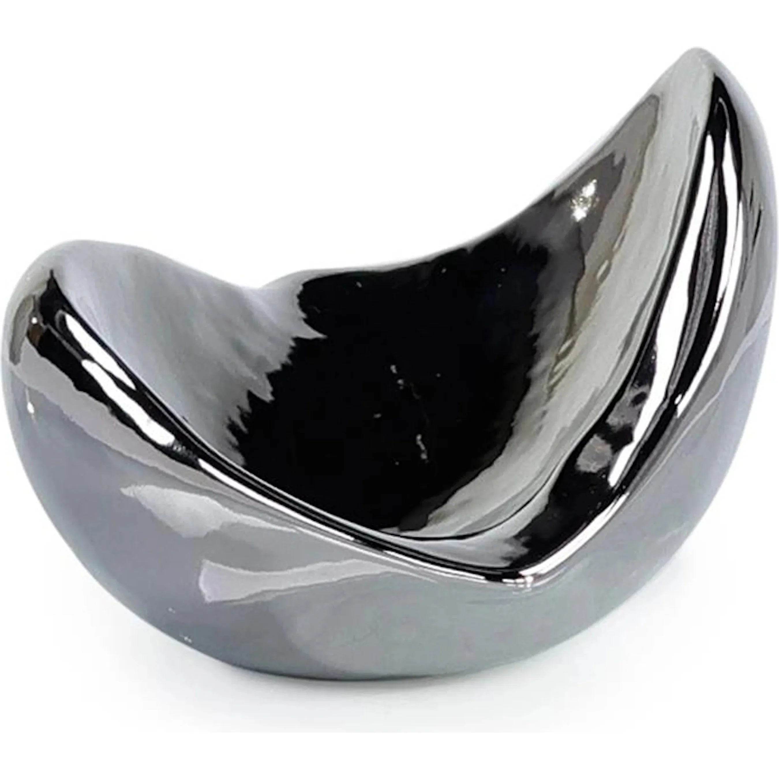 Scooped Silver Bowl - Image 2