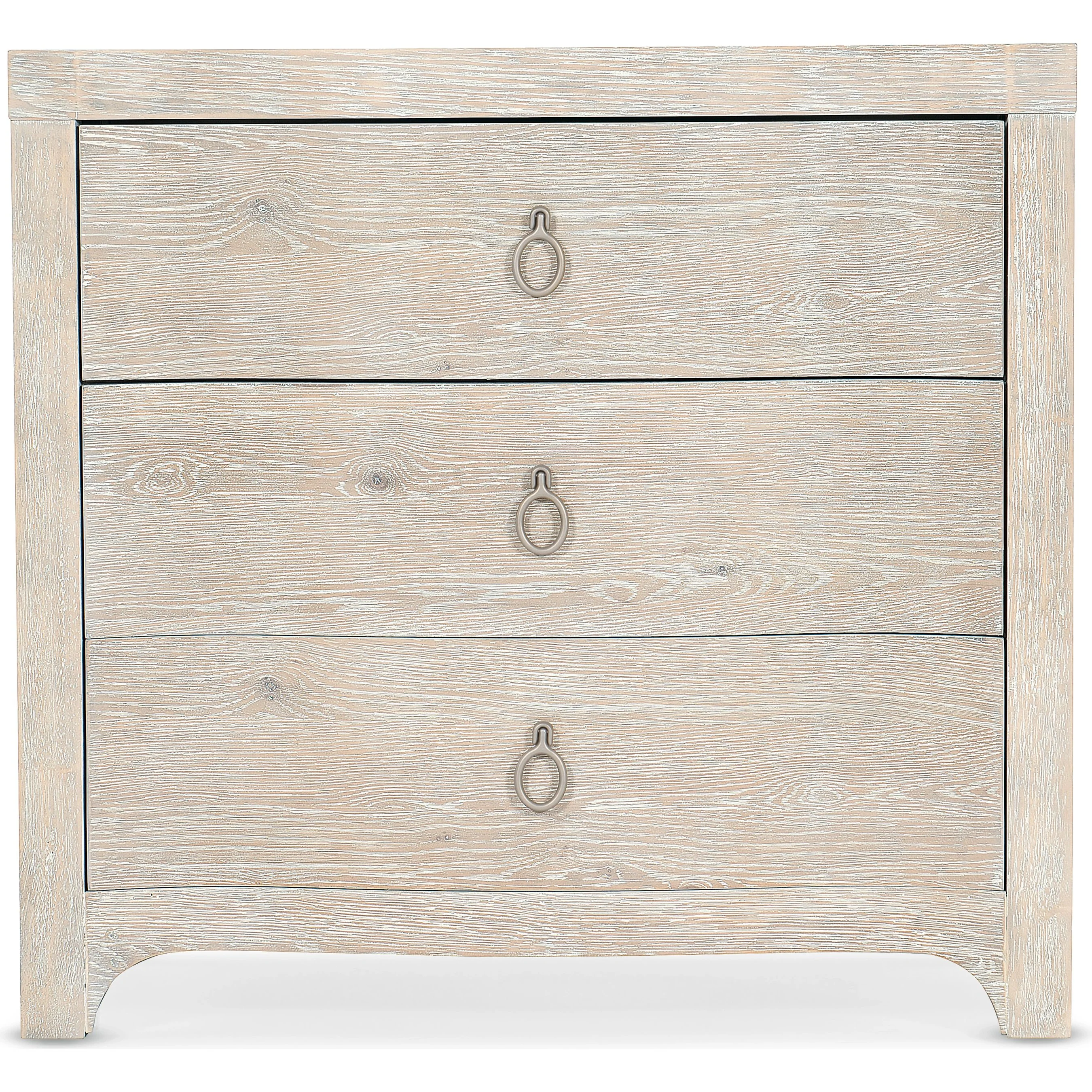 Serenity Antigua Three Drawer Nightstand - Image 5