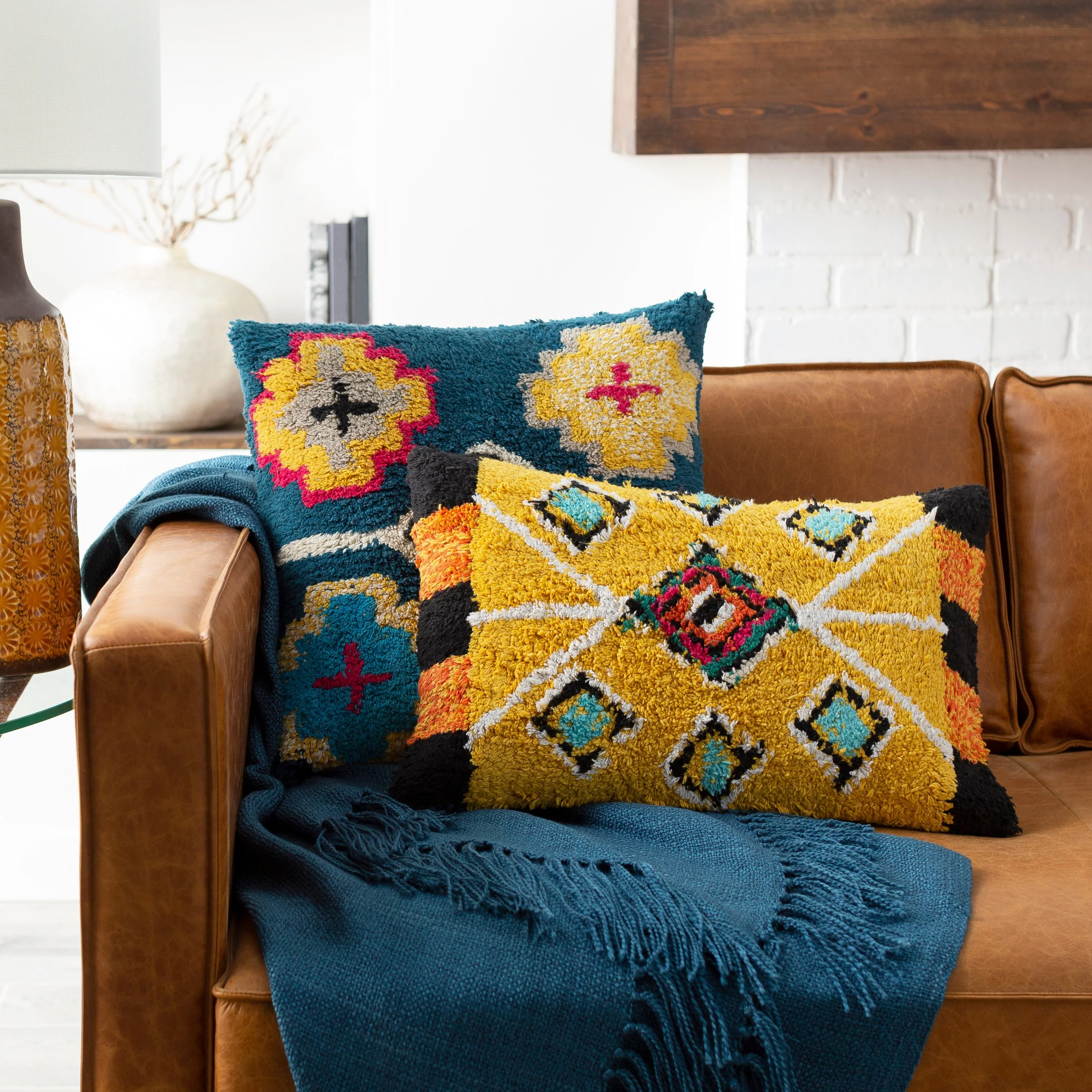 Settat Indoor/Outdoor Pillow - Image 2