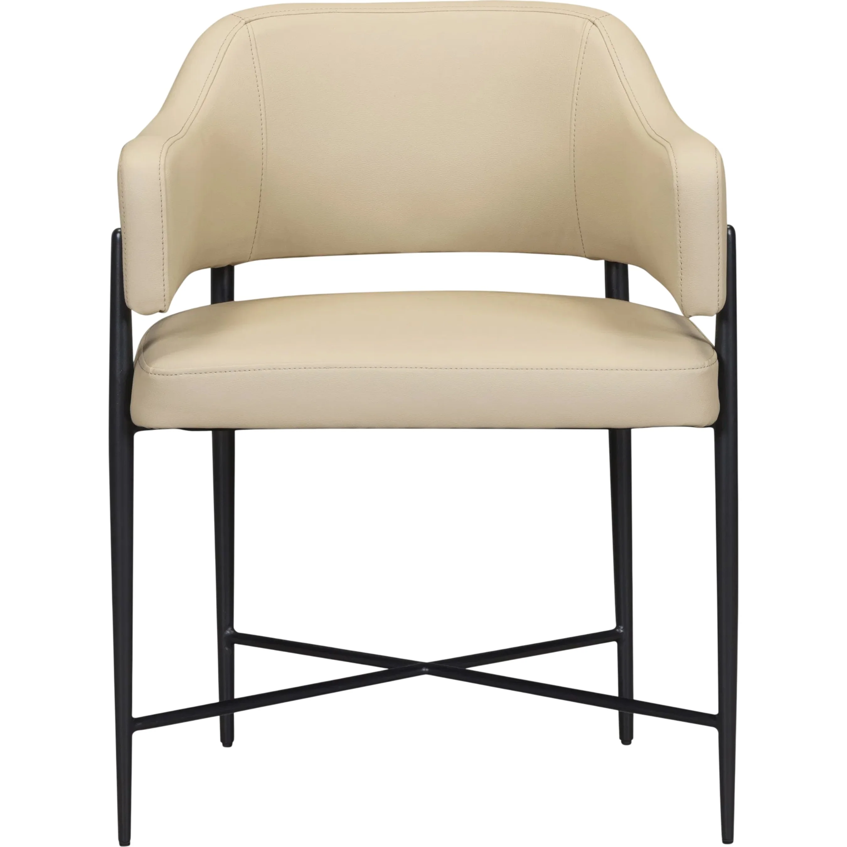 Sezanne Contract-Grade Vegan Leather Dining Chair