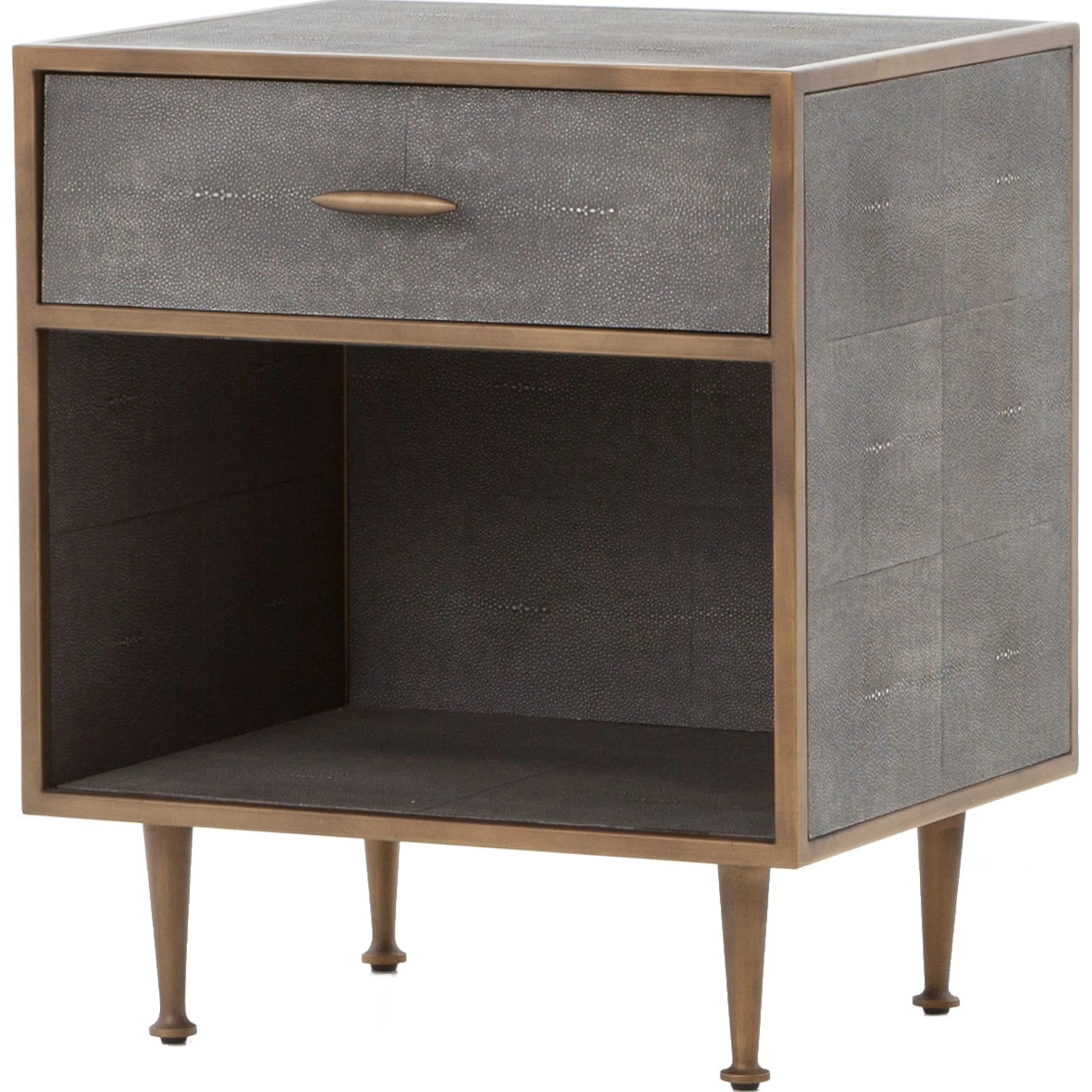 Shagreen Bedside Table