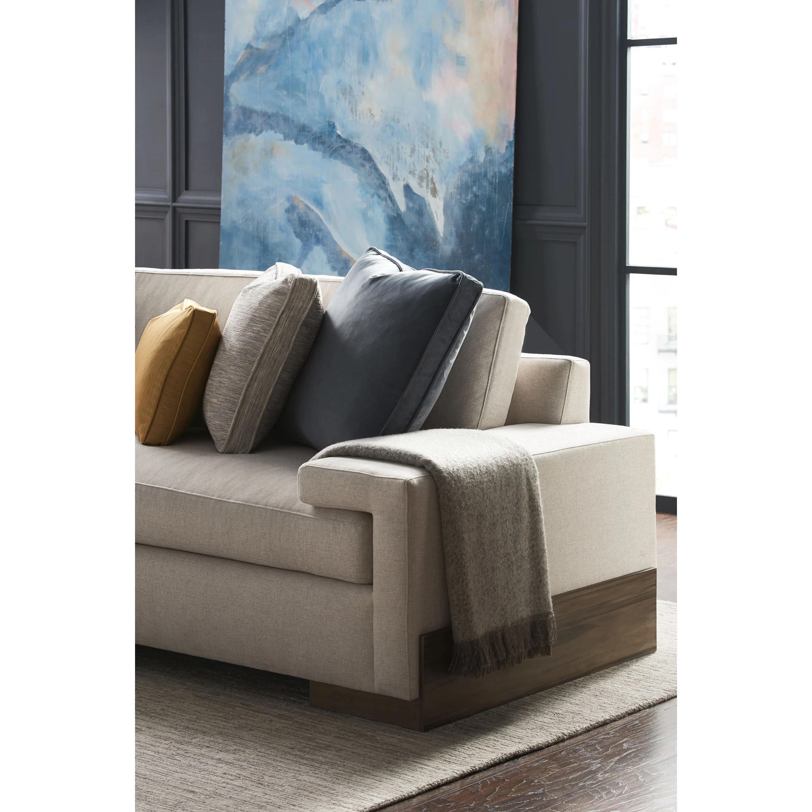 Shelf Arm Sofa - Image 6