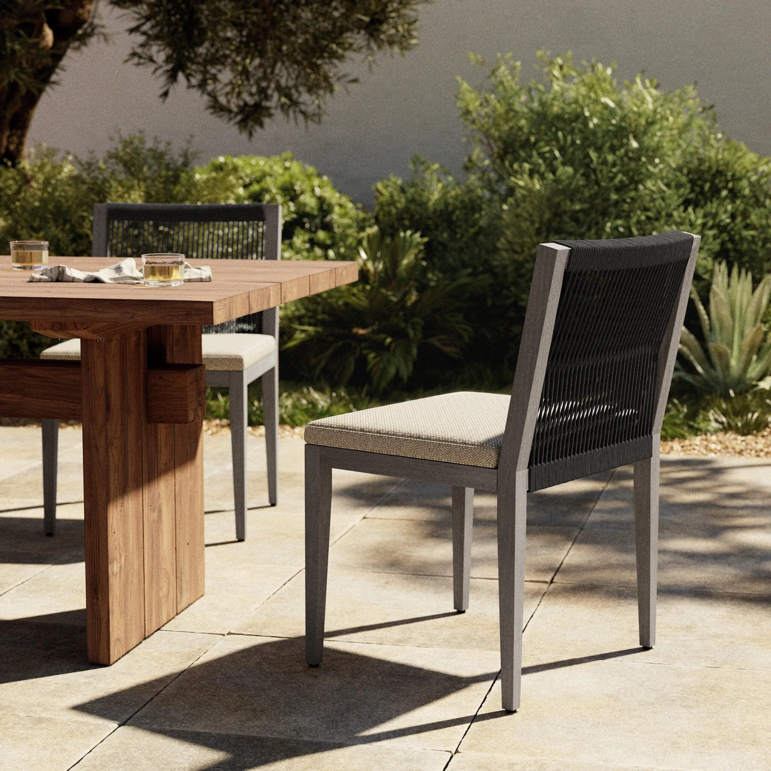 Sherwood Outdoor Dining Chair, Weathered Grey - Image 13