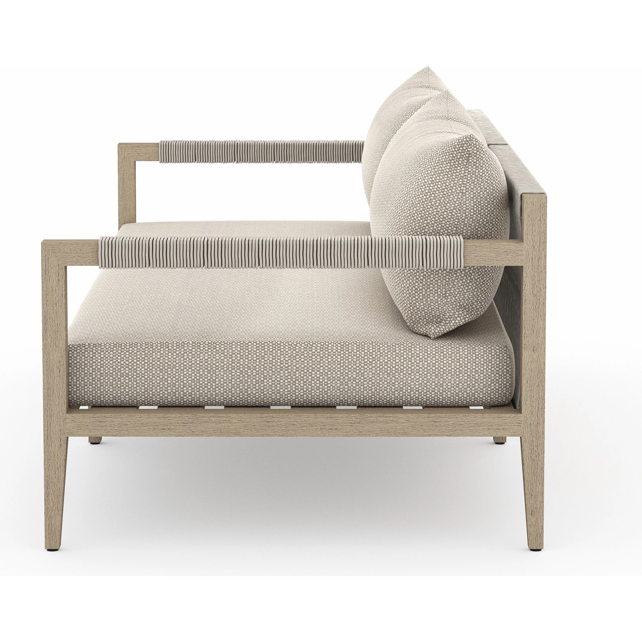 Sherwood Outdoor Sofa, Washed Brown - Image 6