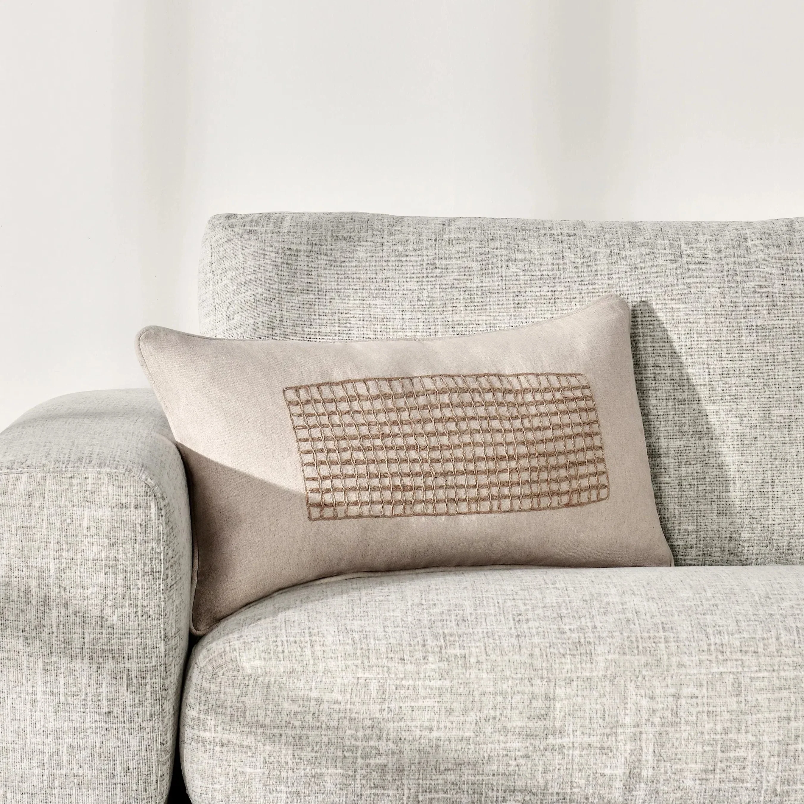 Siena Cotton Linen Blend Throw Pillow - Image 6