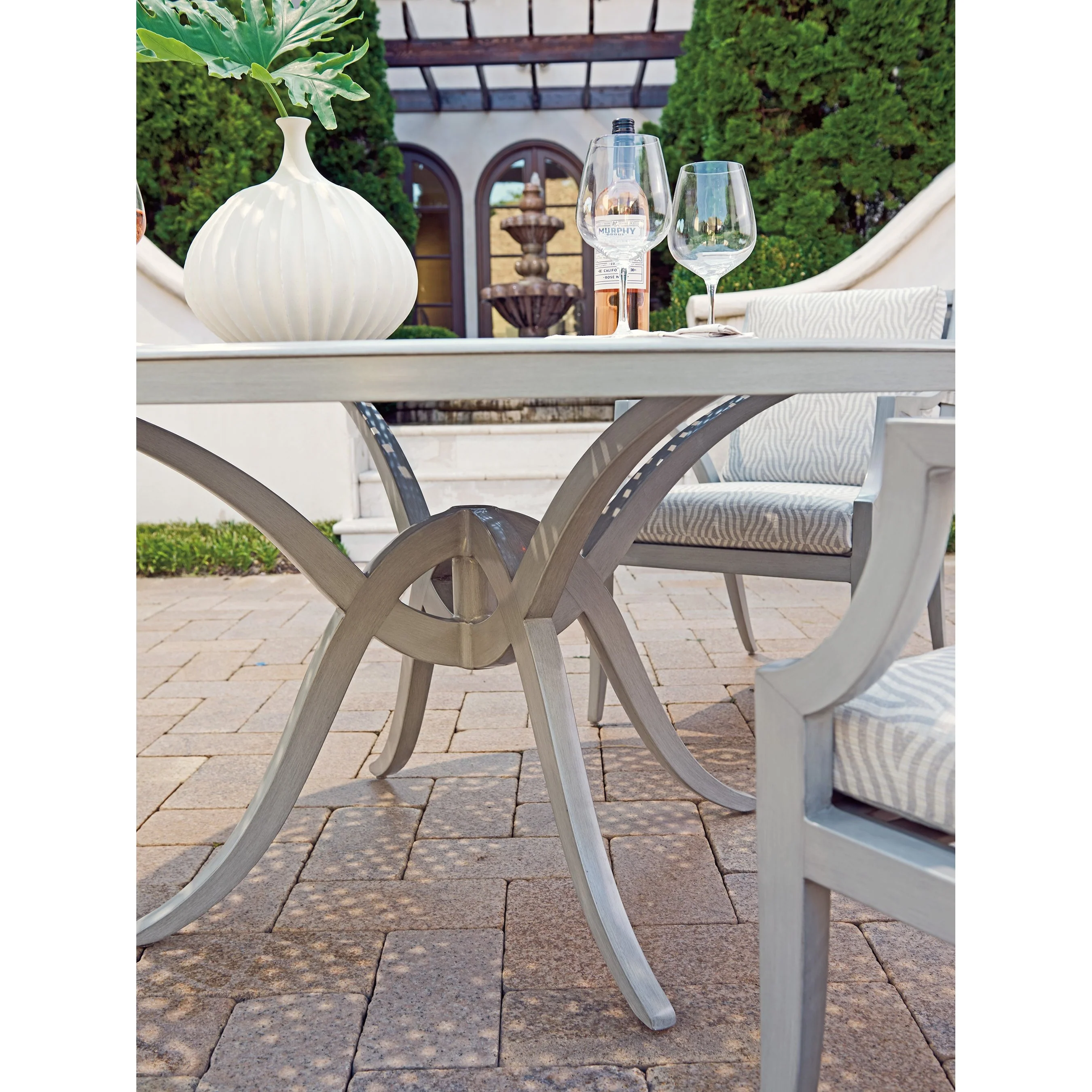 Silver Sands Round Dining Table - Image 4