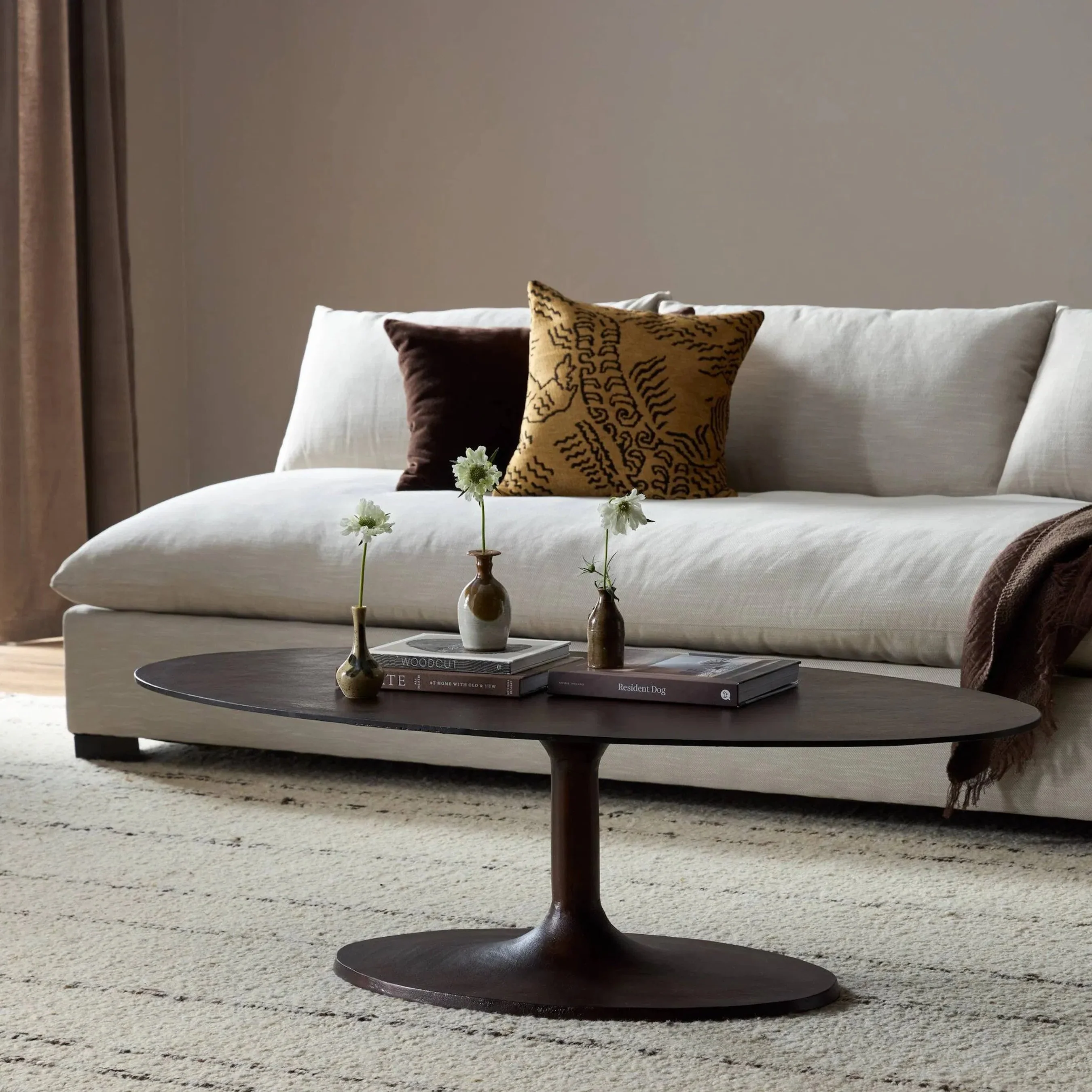 Simone Oval Coffee Table - Image 15