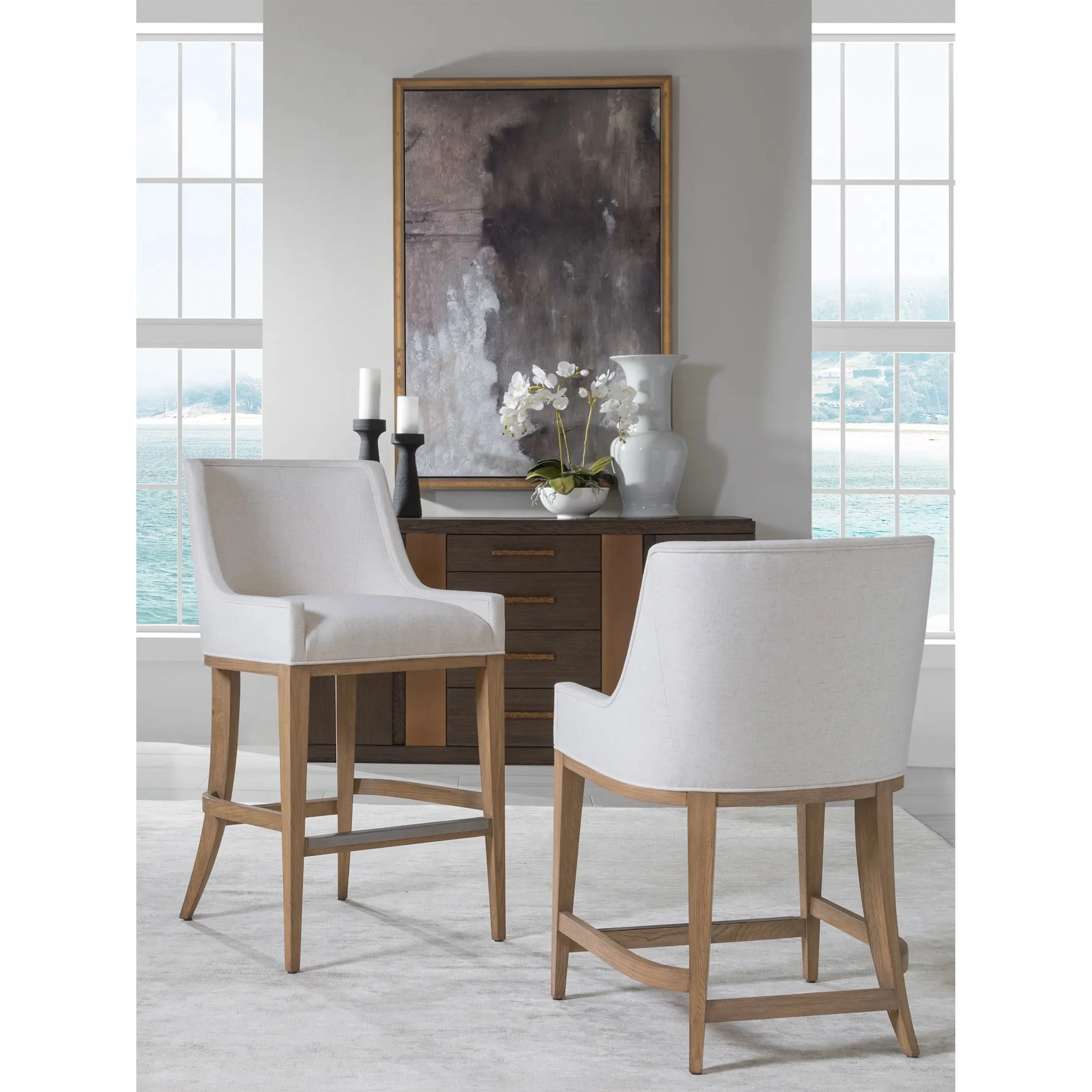 Simpatico Upholstered Bar Stool - Image 5