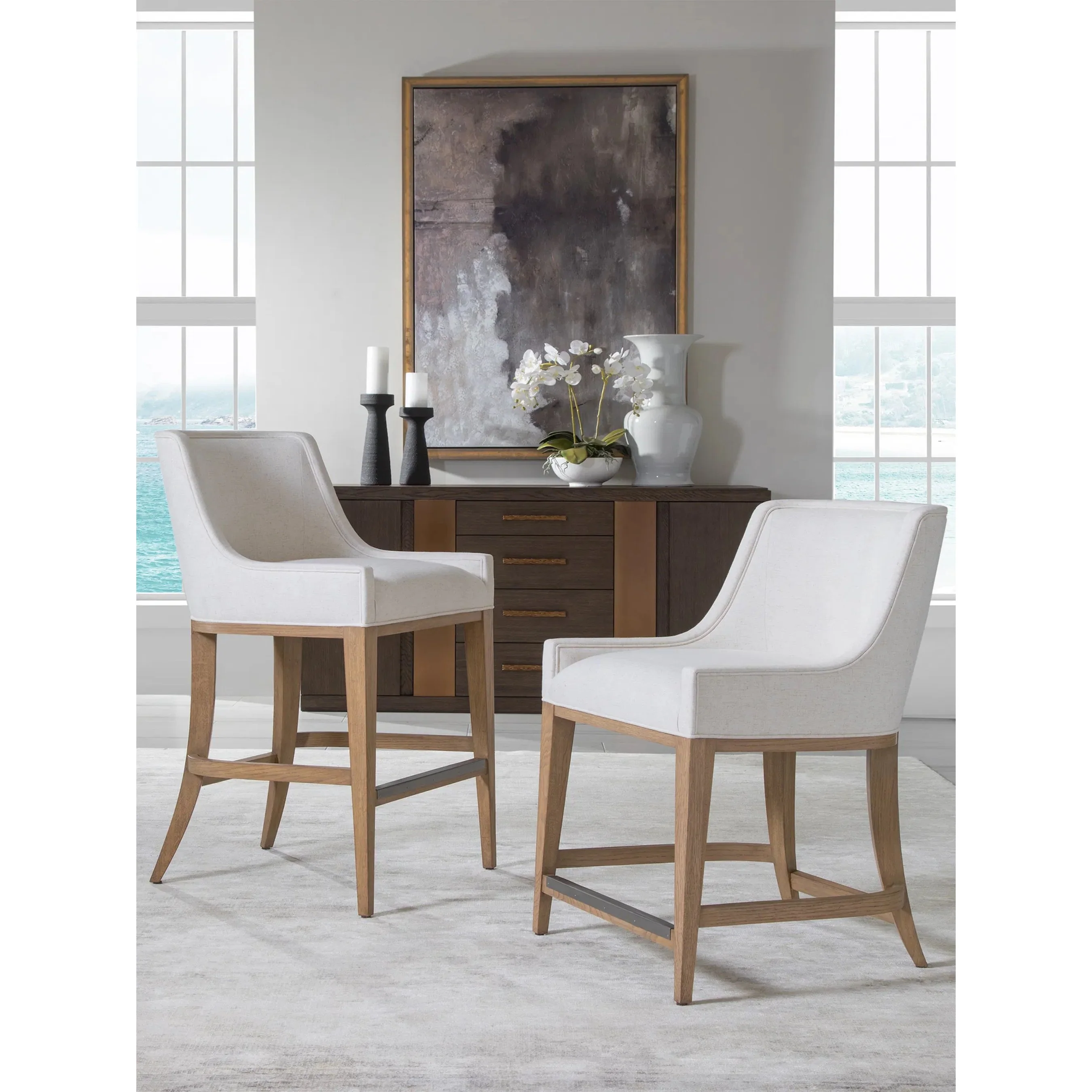 Simpatico Upholstered Counter Stool - Image 6