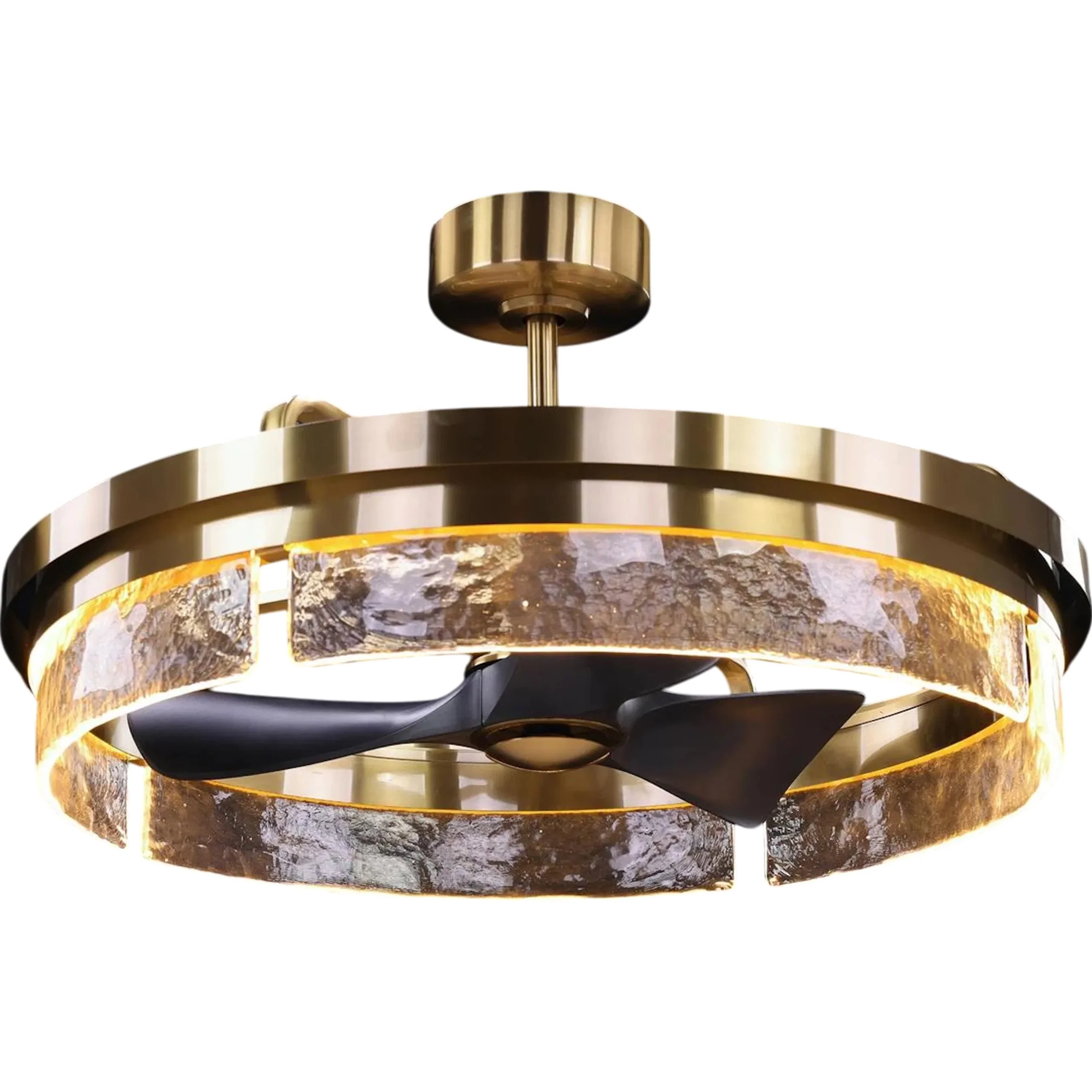 Sinclair Chandelier with Fan